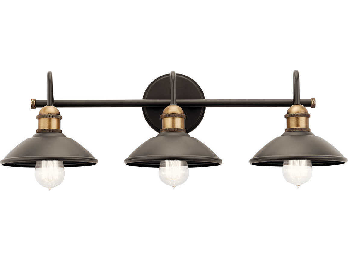 Kichler Clyde 3-Light Olde Bronze Vanity Light