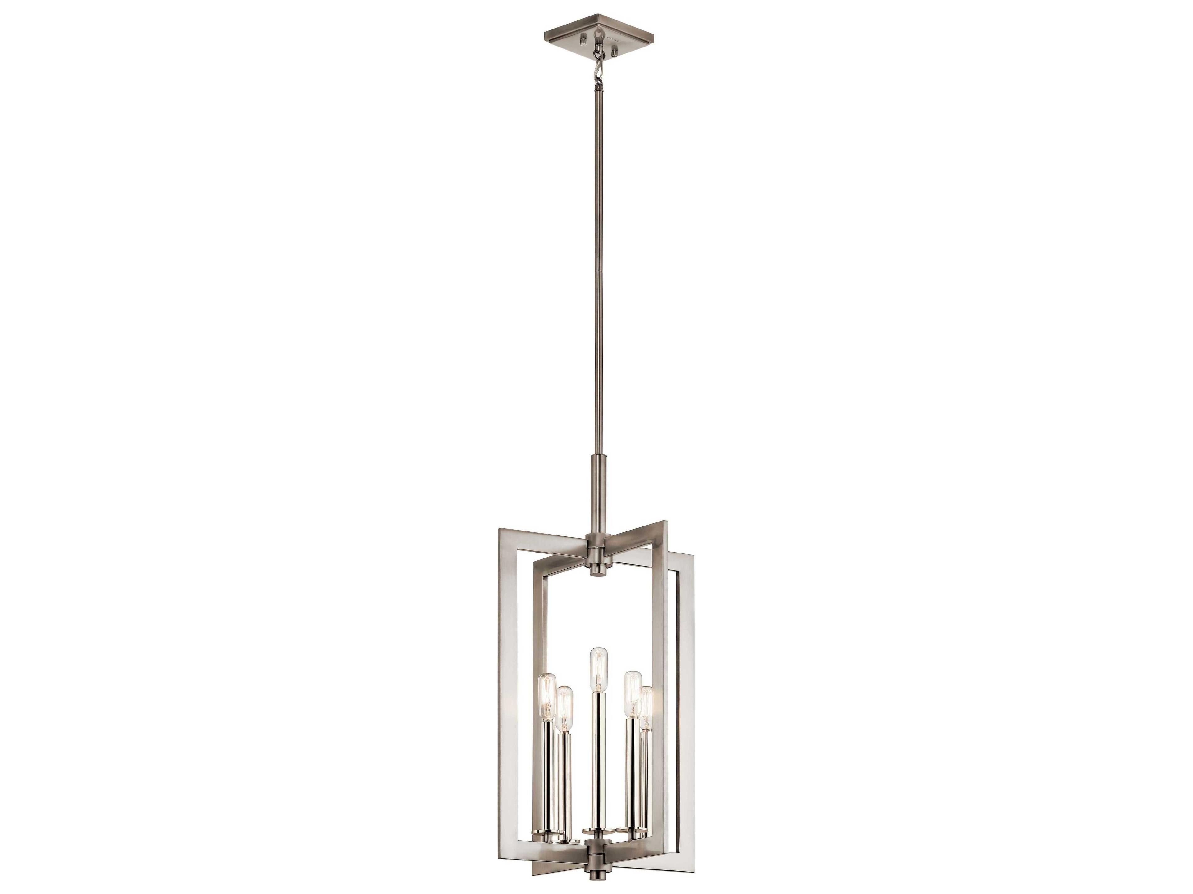 Kichler Cullen 5-Light Classic Pewter Linear Pendant