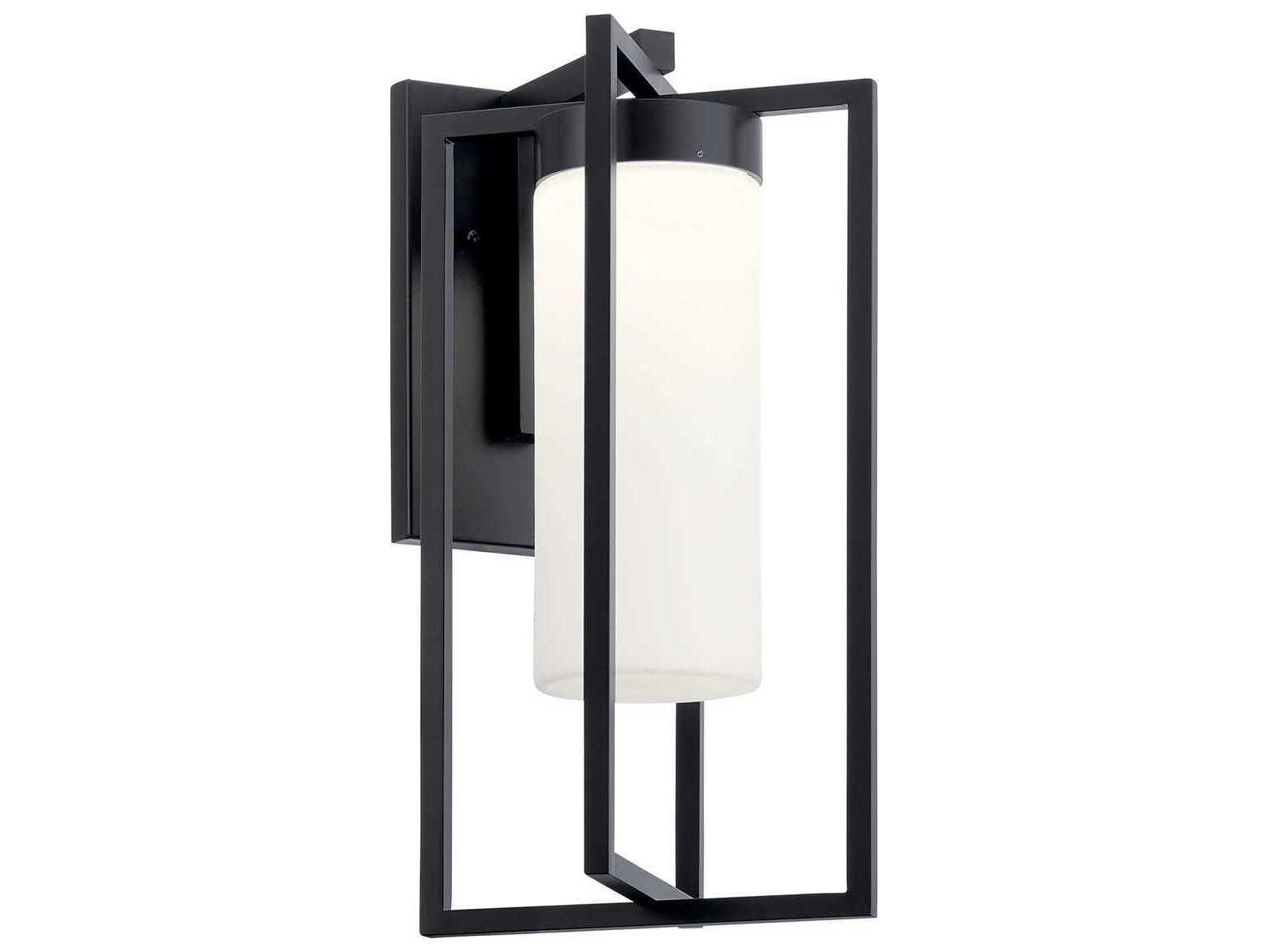Kichler Drega Glass LED Outdoor Wall Light