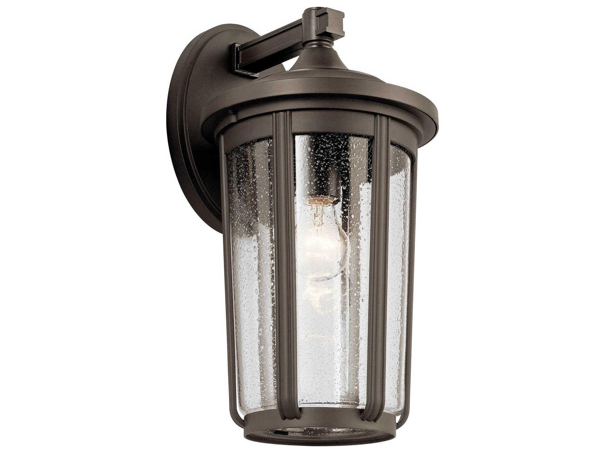 Kichler Fairfield 1 - Light Glass Outdoor Wall Light