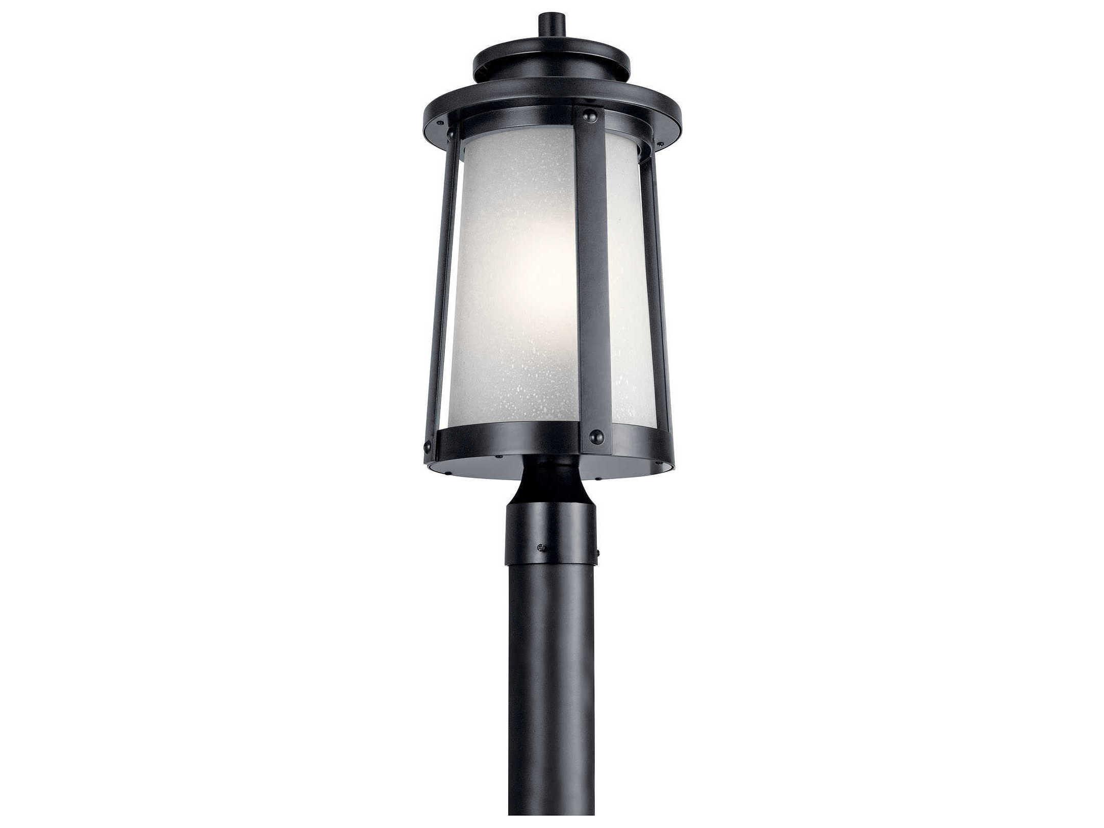 Kichler Harbor Bay 1 - Light Glass Outdoor Post Light