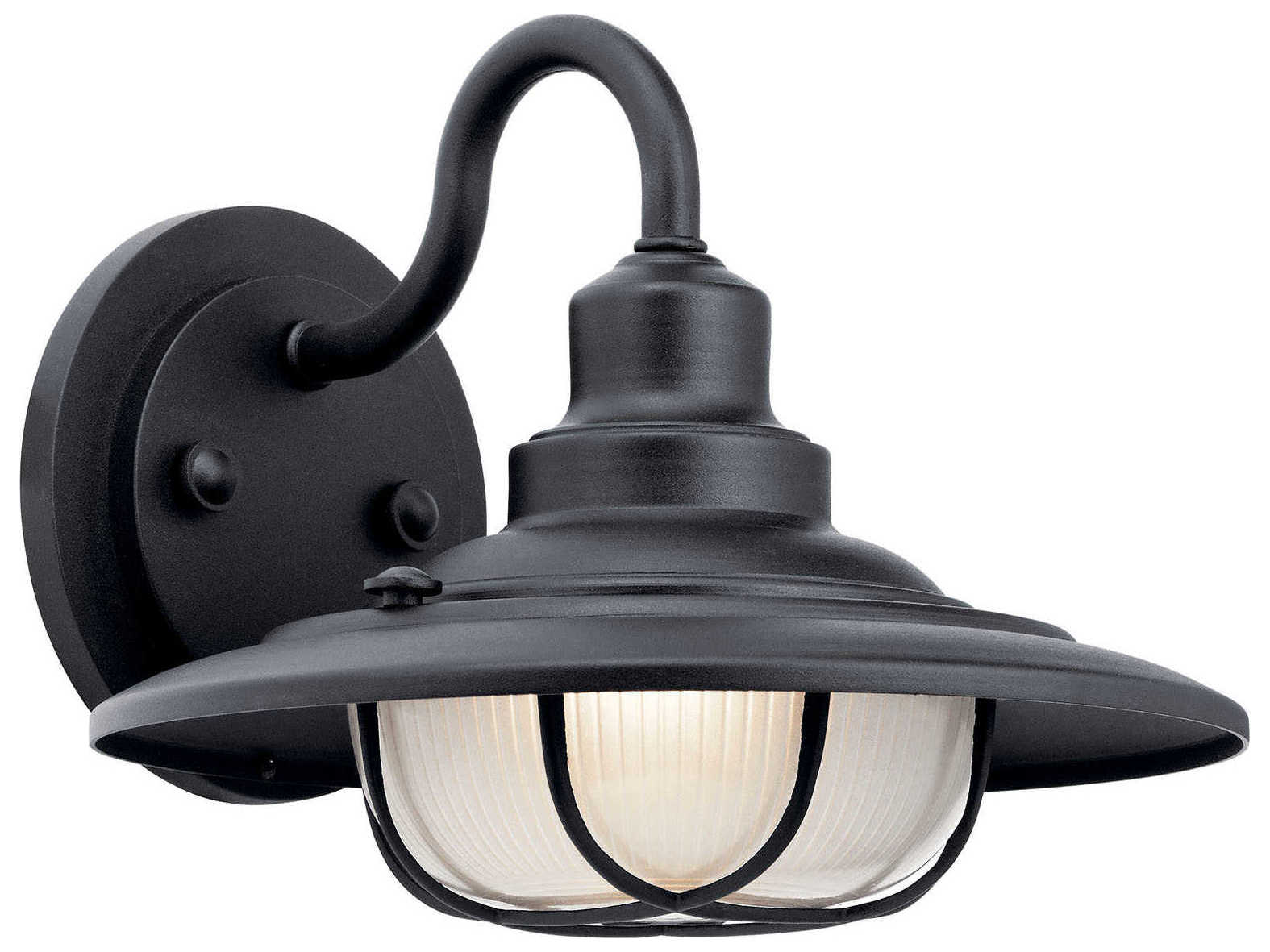 Kichler Harvest Ridge 1 - Light Glass Outdoor Wall Light