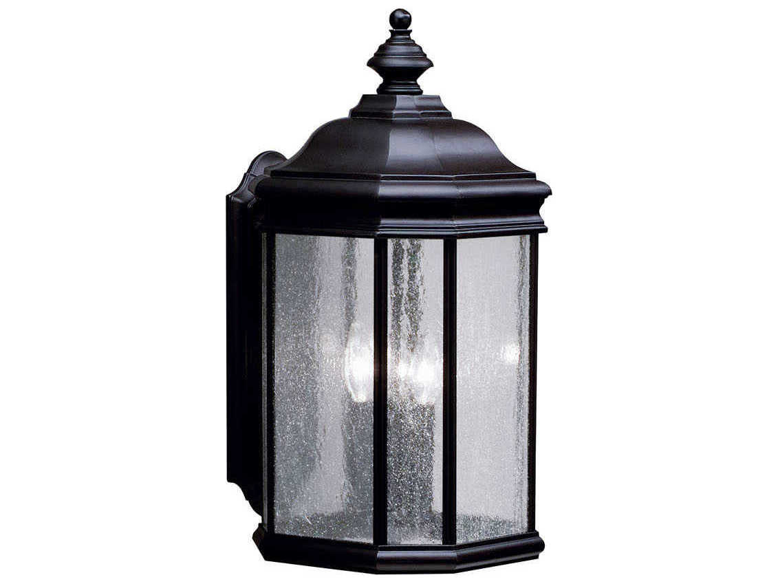 Kichler Kirkwood 3 - Light Glass Outdoor Wall Light