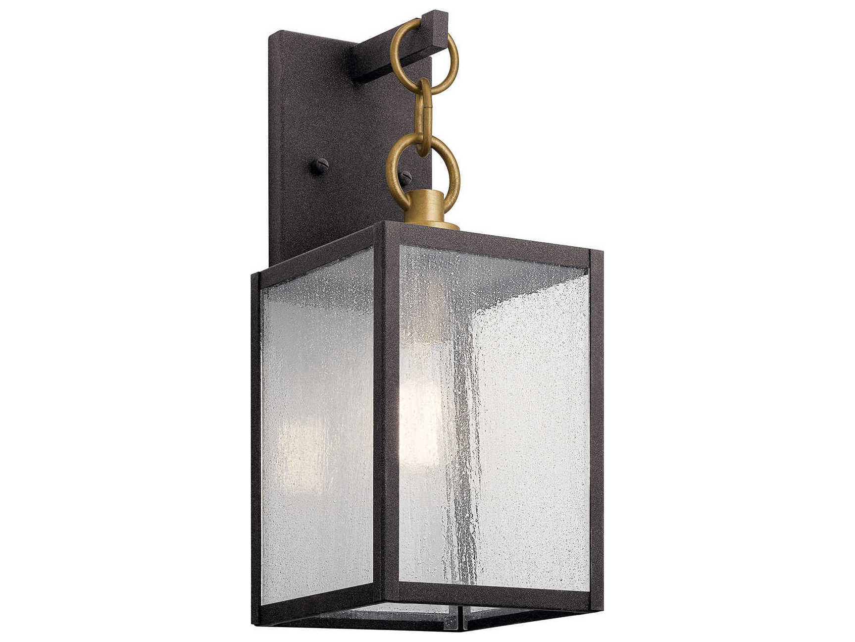 Kichler Lahden 1 - Light Glass Outdoor Wall Light
