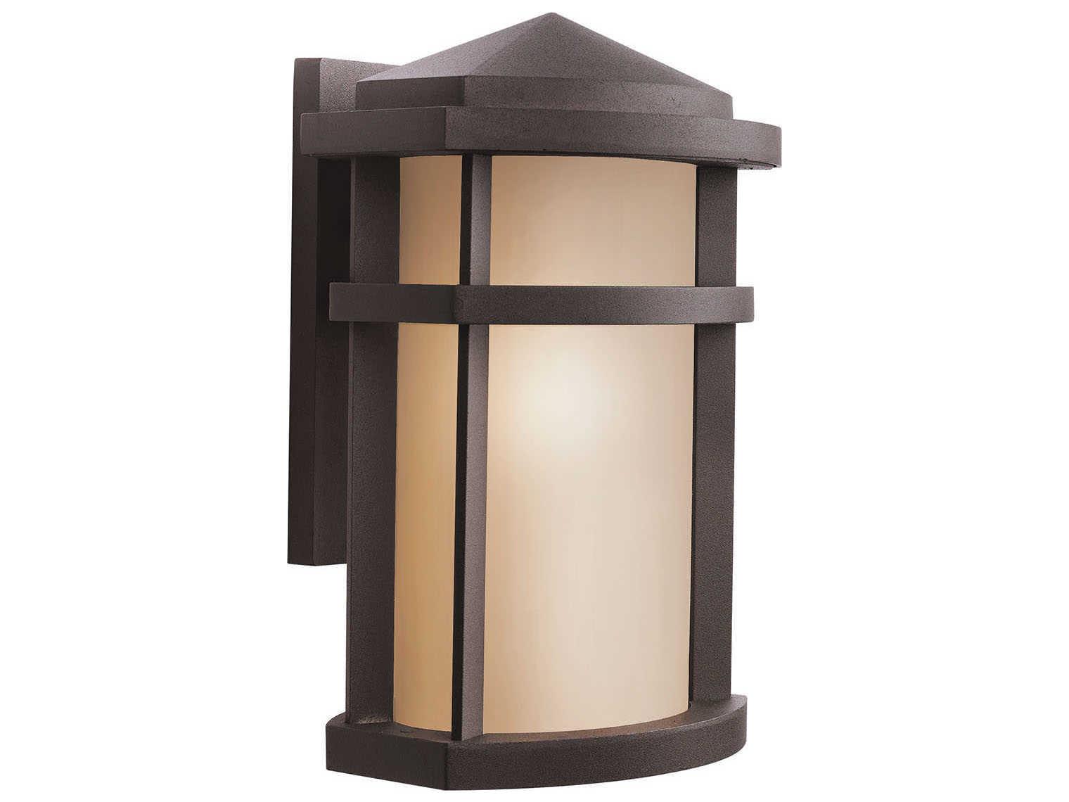 Kichler Lantana 1 - Light Glass Outdoor Wall Light