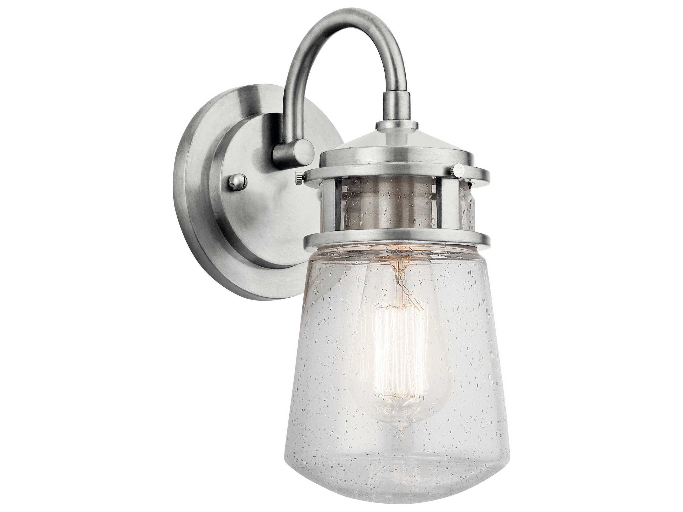 Kichler Lyndon 1 - Light Glass Outdoor Wall Light