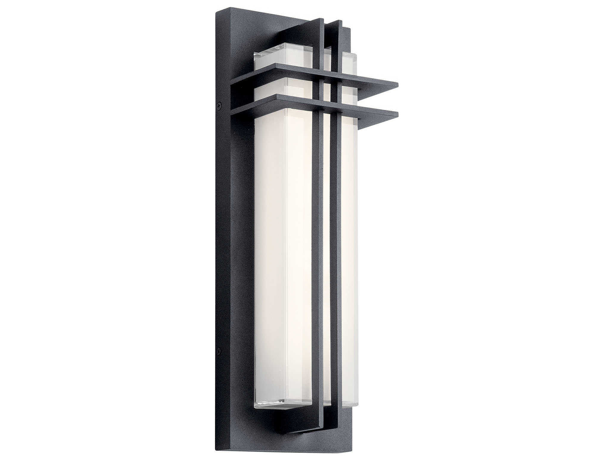 Kichler Manhattan 1 - Light Glass Outdoor Wall Light