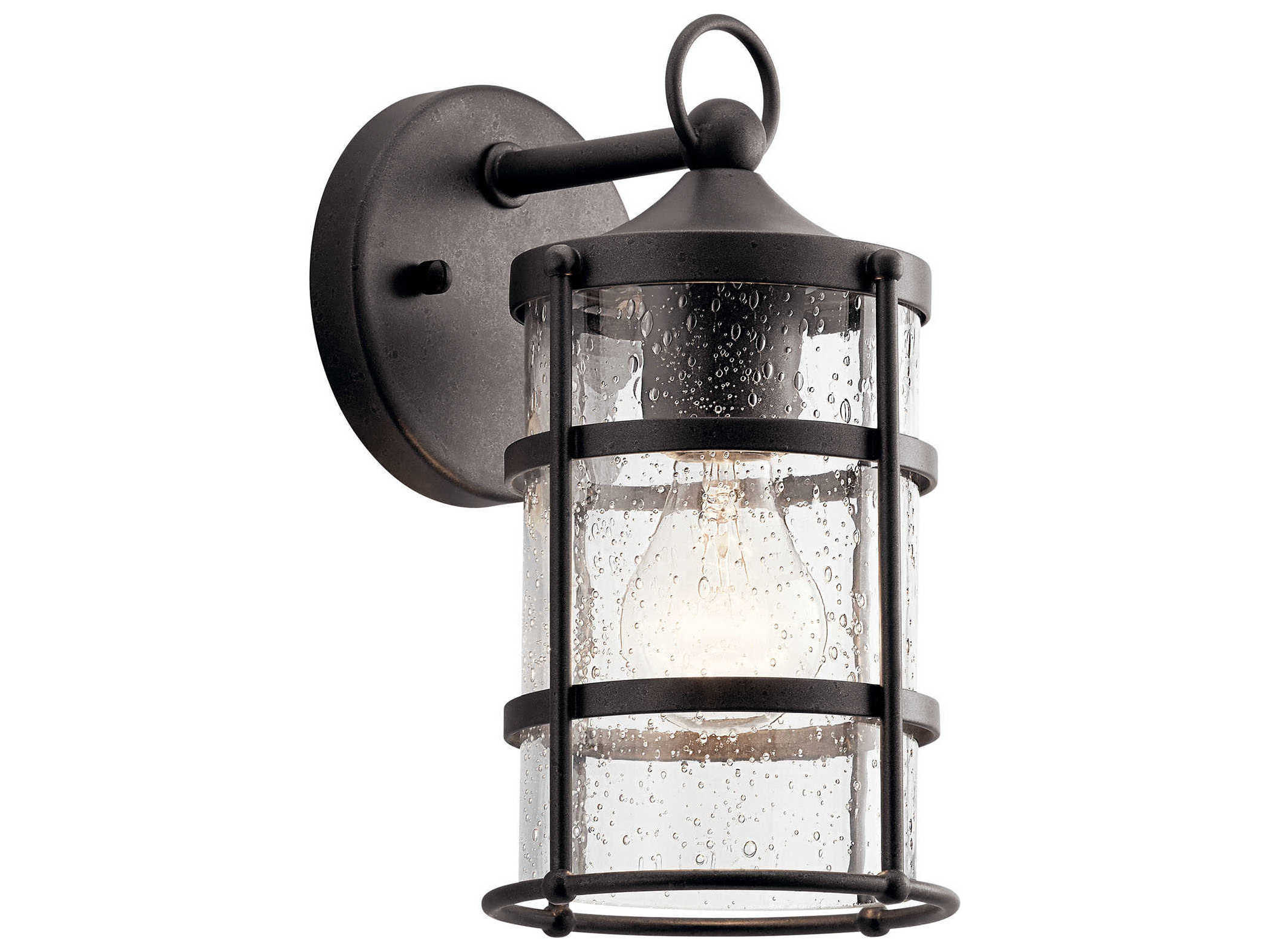 Kichler Mill Lane 1 - Light Glass Outdoor Wall Light