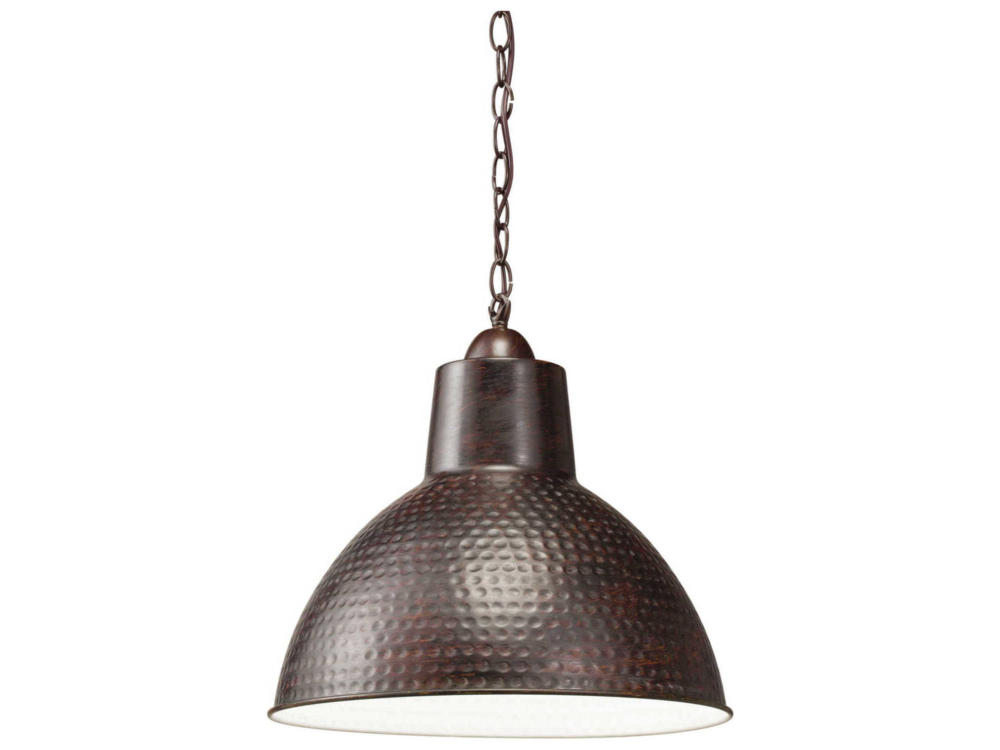 Kichler Missoula 1-Light Bronze Round Pendant