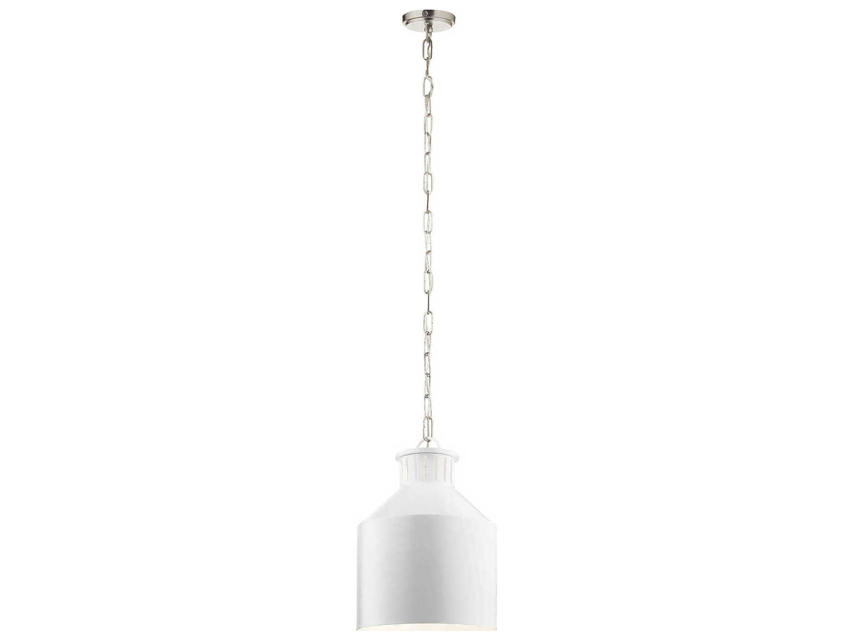 Kichler Montauk 3-Light White Geometric Mini Pendant
