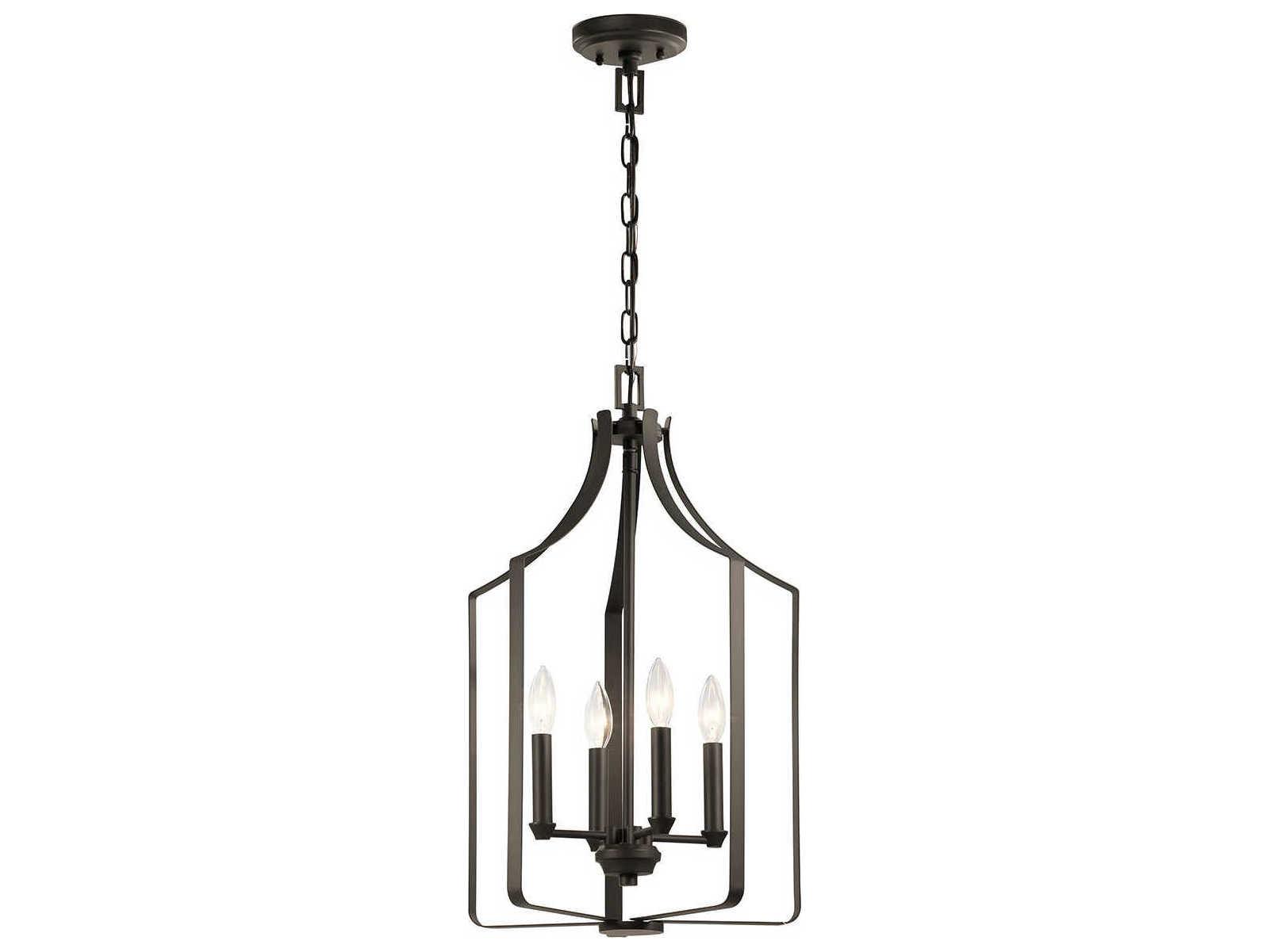 Kichler Morrigan 4-Light Olde Bronze Candelabra Chandelier