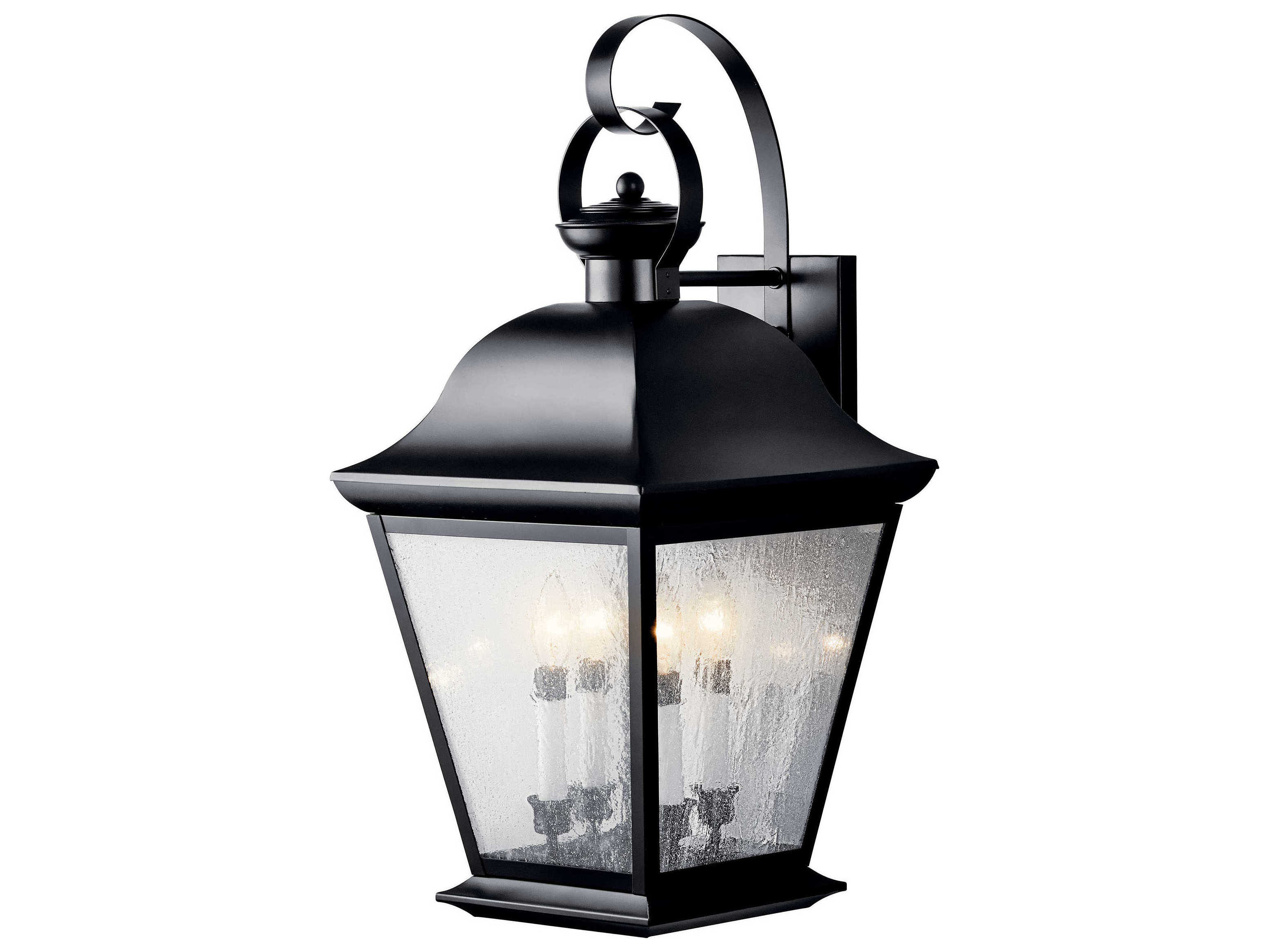 Kichler Mount Vernon 4 - Light Glass Outdoor Wall Light