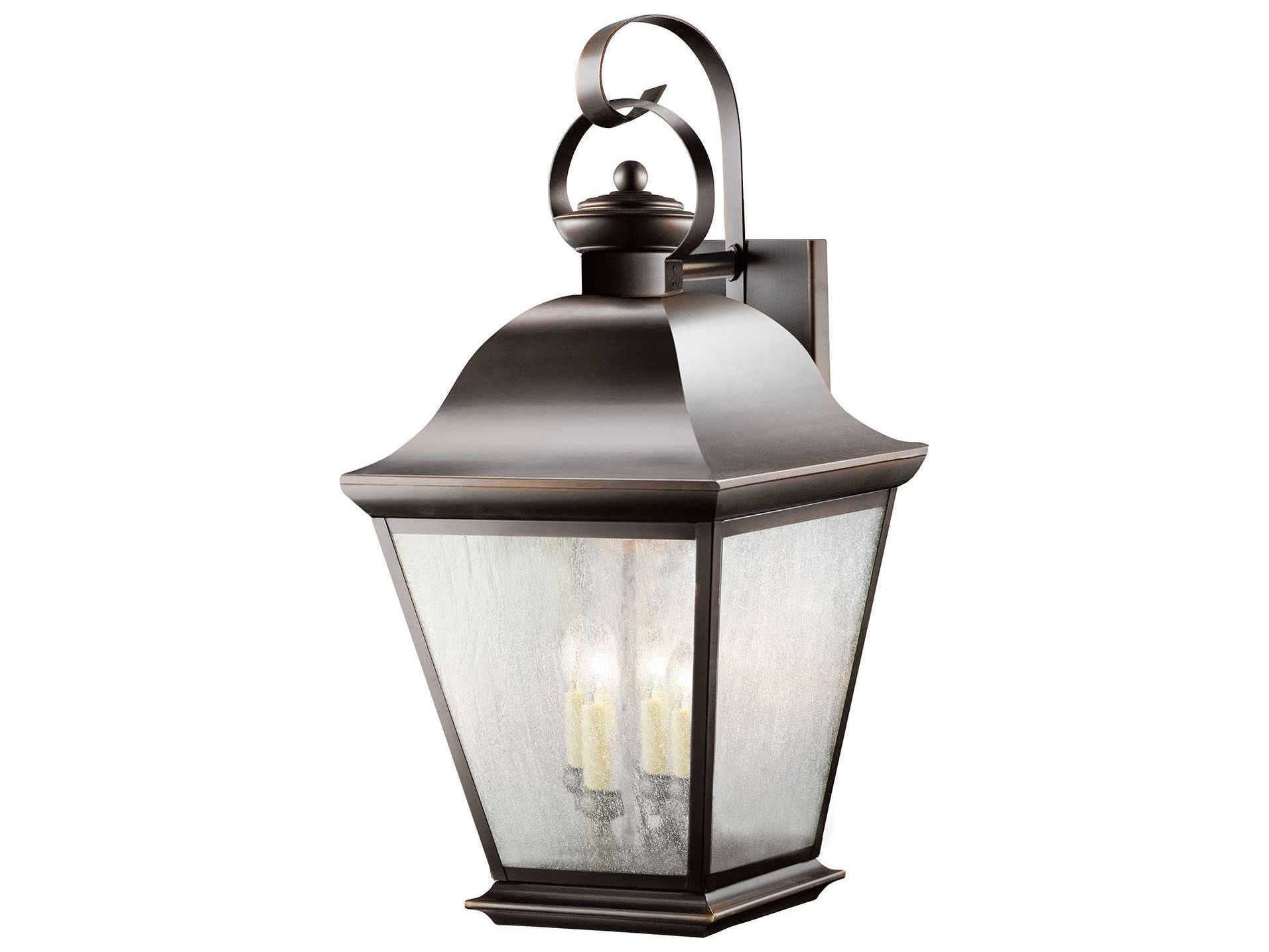 Kichler Mount Vernon 4 - Light Glass Outdoor Wall Light