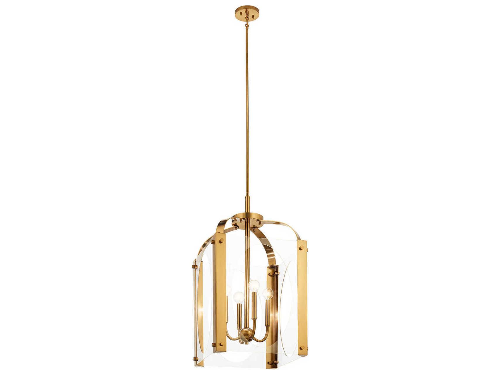 Kichler Pytel 4-Light Fox Gold Candelabra Chandelier