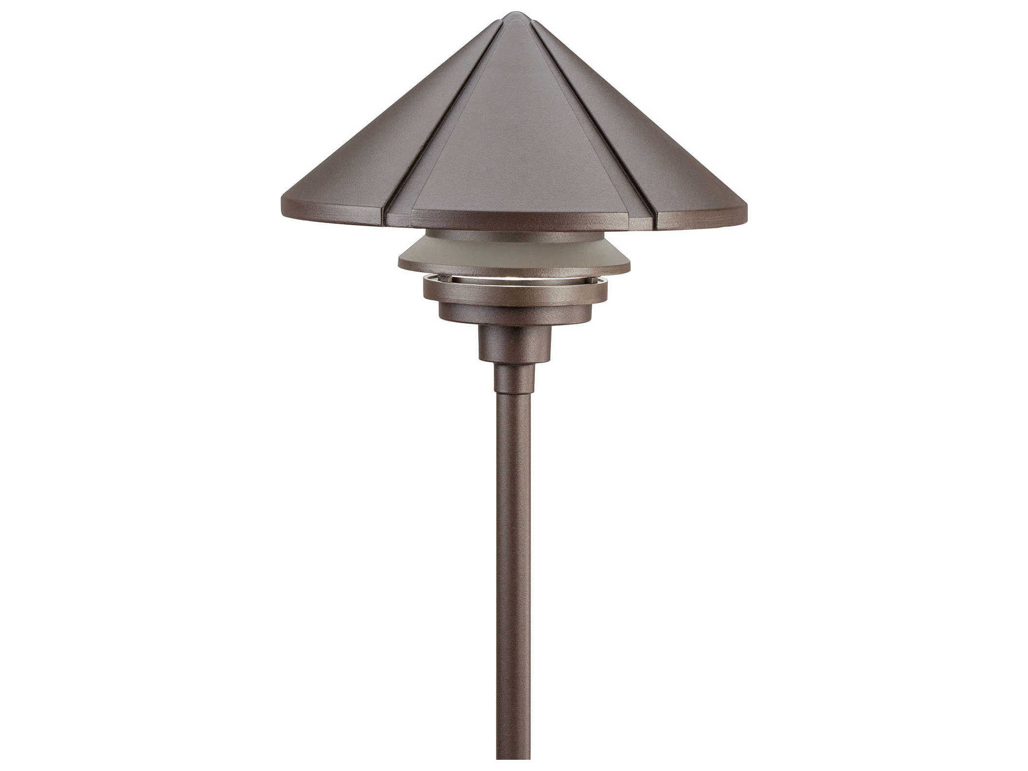 Kichler Six Groove 1 - Light Outdoor Post Light