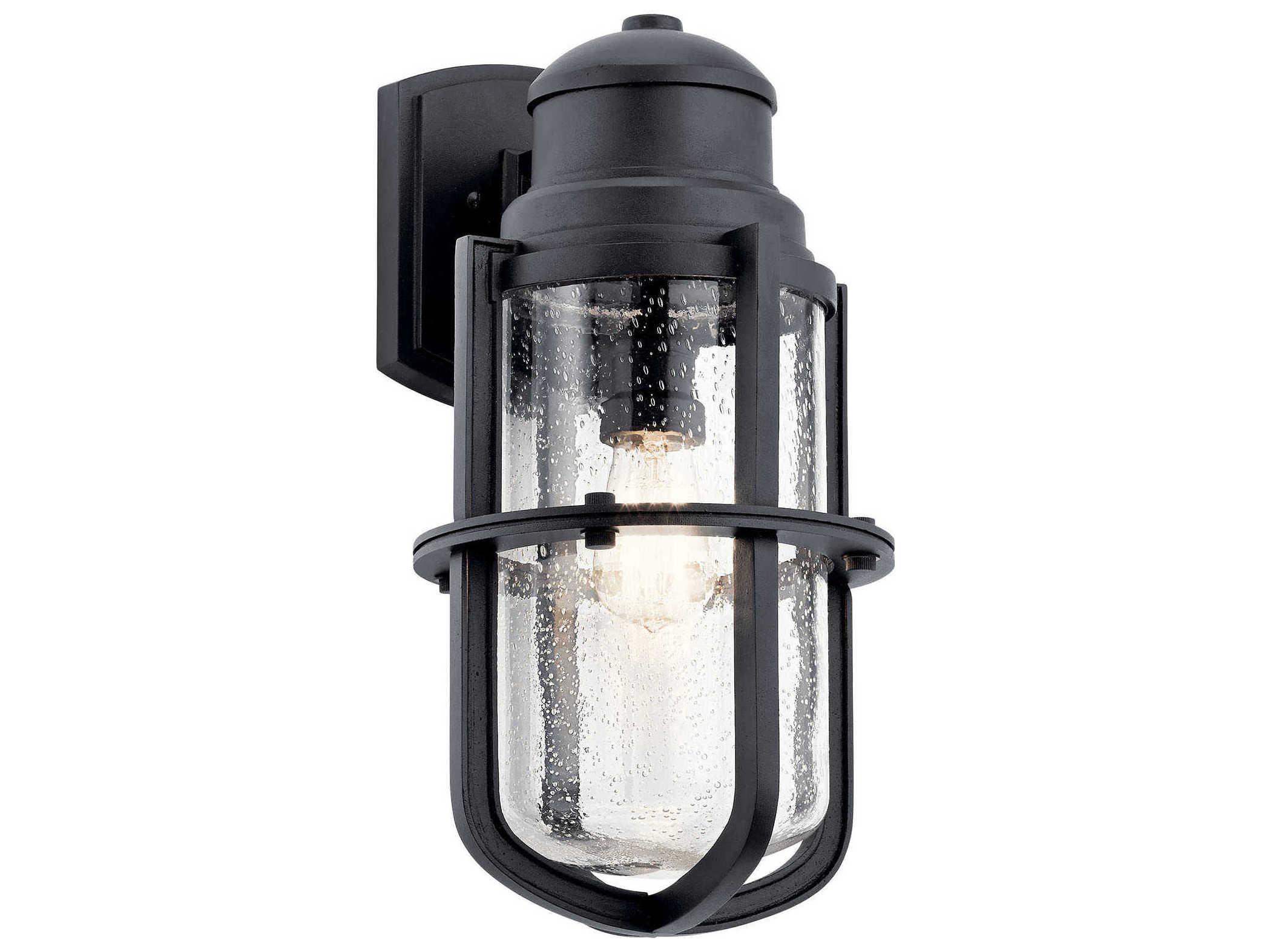 Kichler Suri 1 - Light Glass Outdoor Wall Light