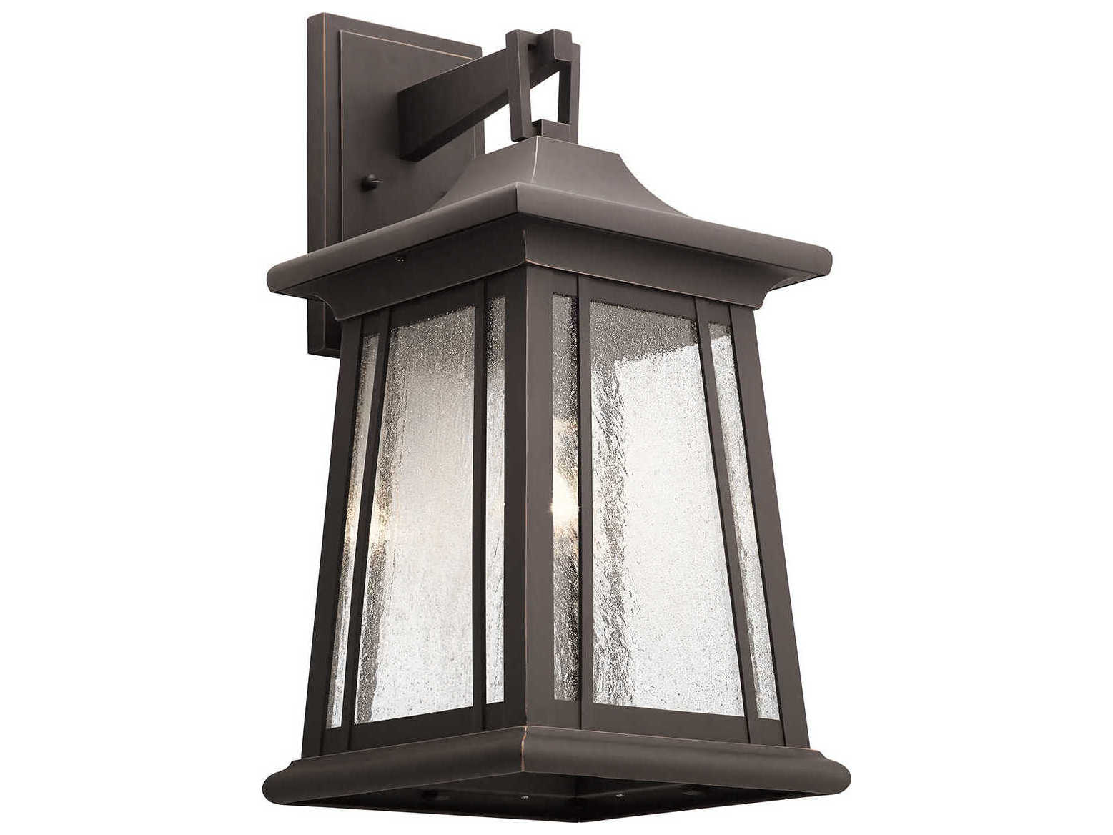 Kichler Taden 1 - Light Glass Outdoor Wall Light