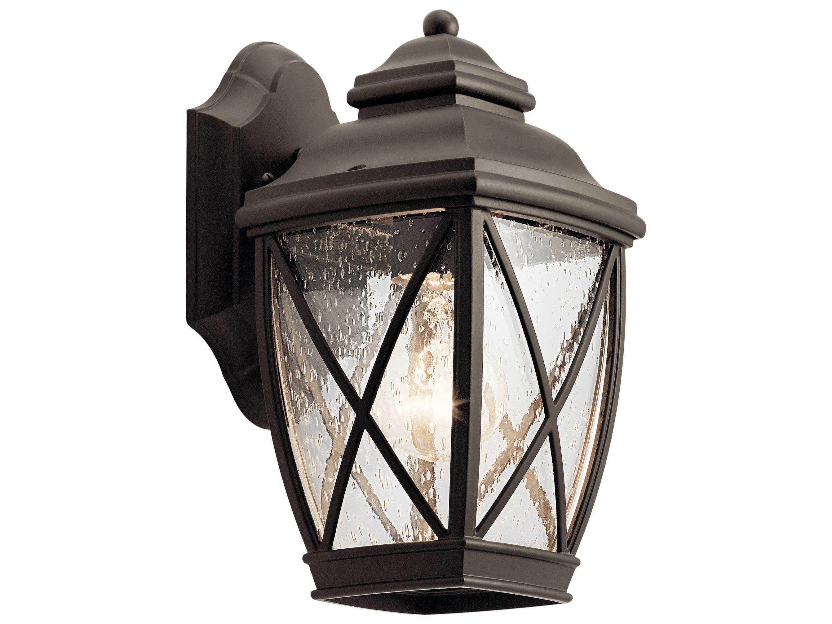 Kichler Tangier 1 - Light Glass Outdoor Wall Light