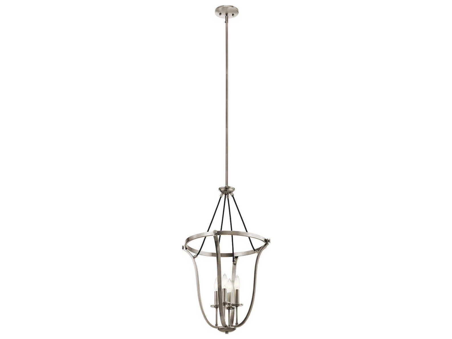 Kichler Thisbe 4-Light Classic Pewter Pendant