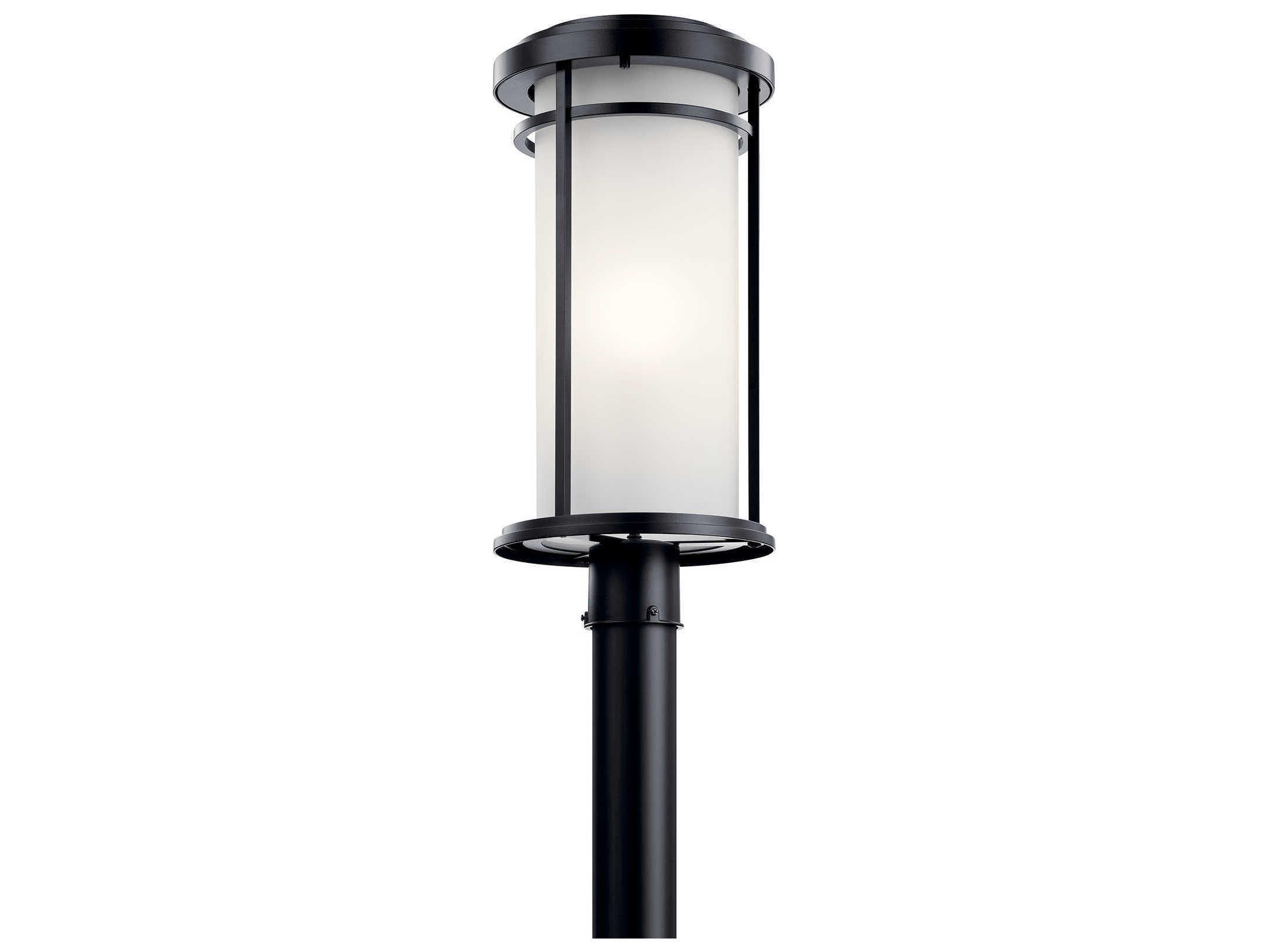 Kichler Toman 1 - Light Glass Outdoor Post Light