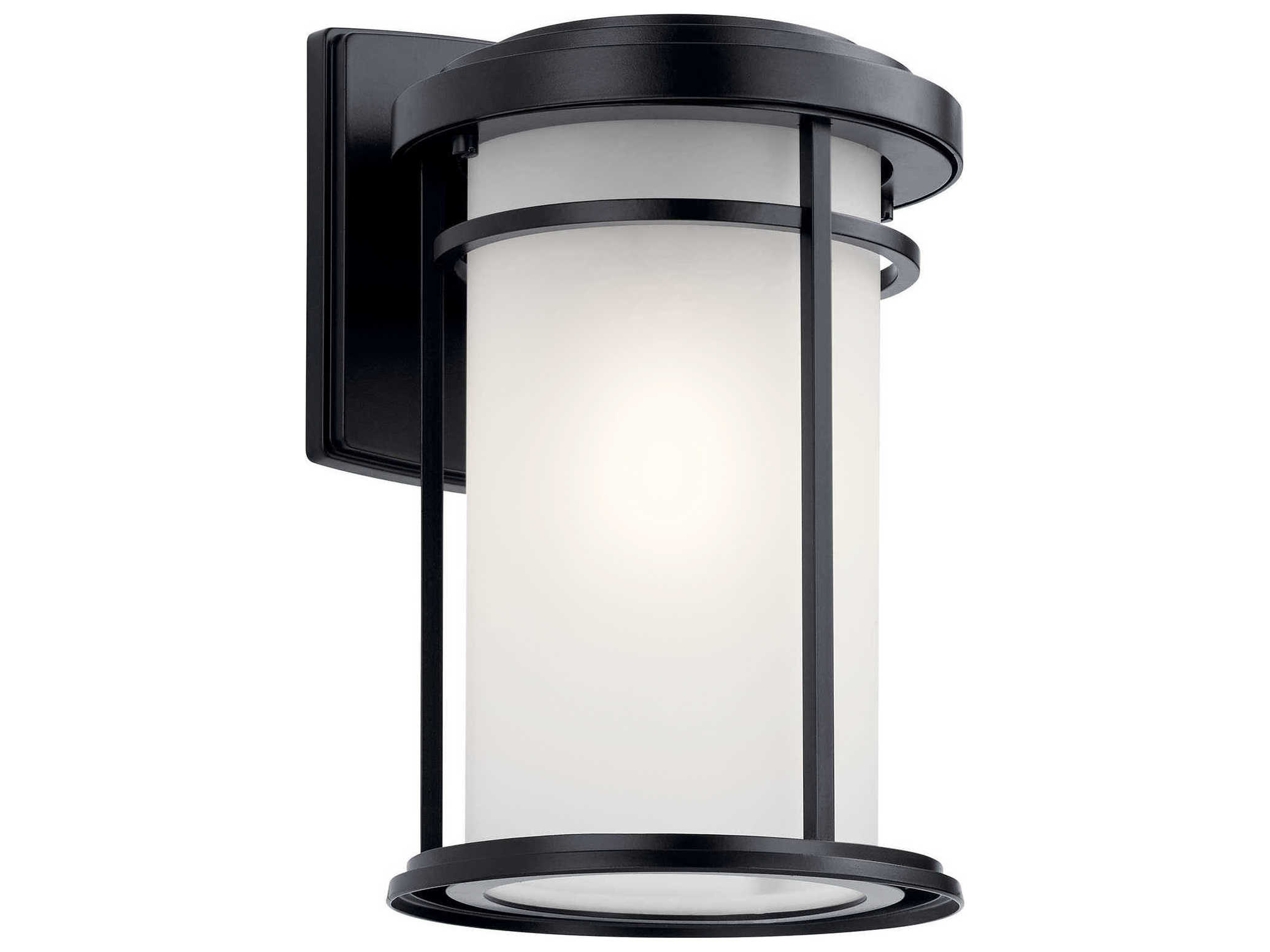Kichler Toman 1 - Light Glass Outdoor Wall Light