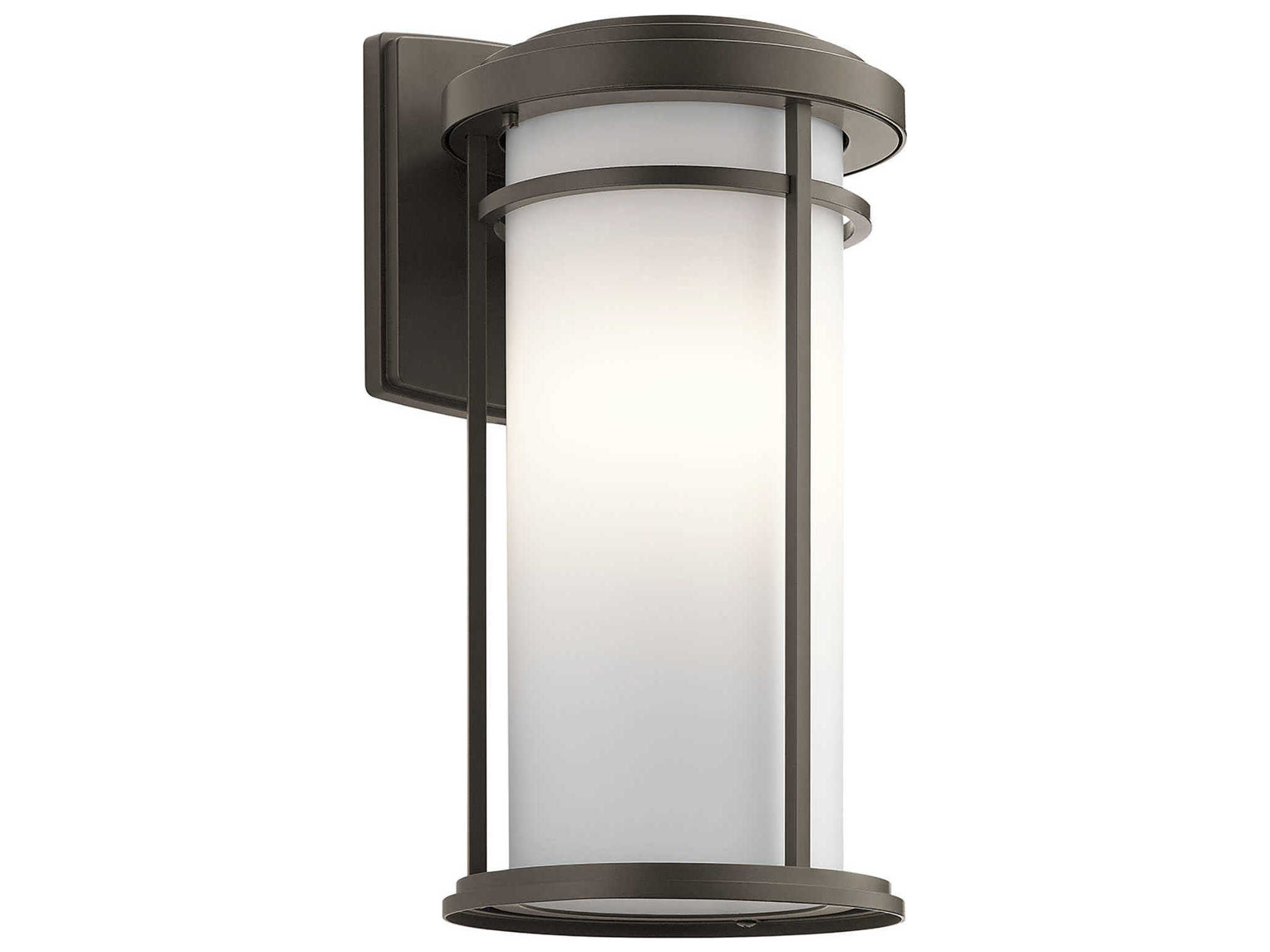 Kichler Toman 1 - Light Glass Outdoor Wall Light