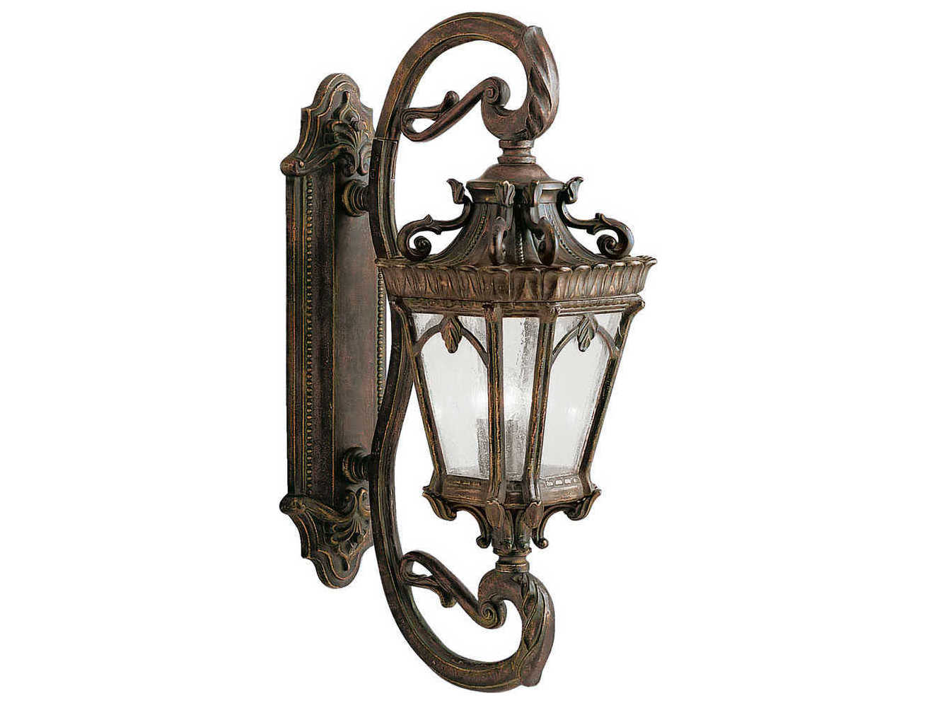Kichler Tournai 4 - Light Glass Outdoor Wall Light