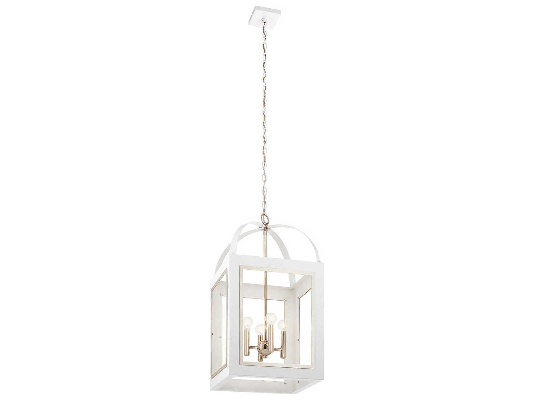 Kichler Vath 4-Light White Pendant