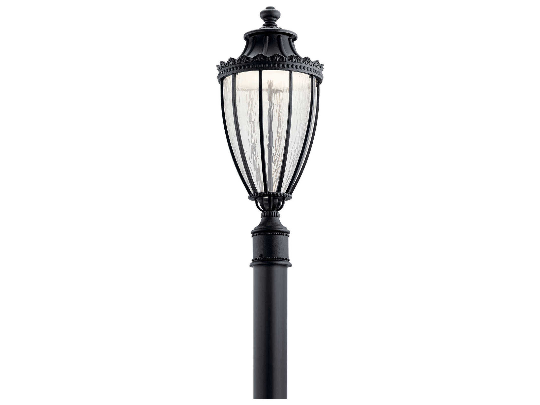 Kichler Wakefield 1 - Light Glass LED Outdoor Post Light