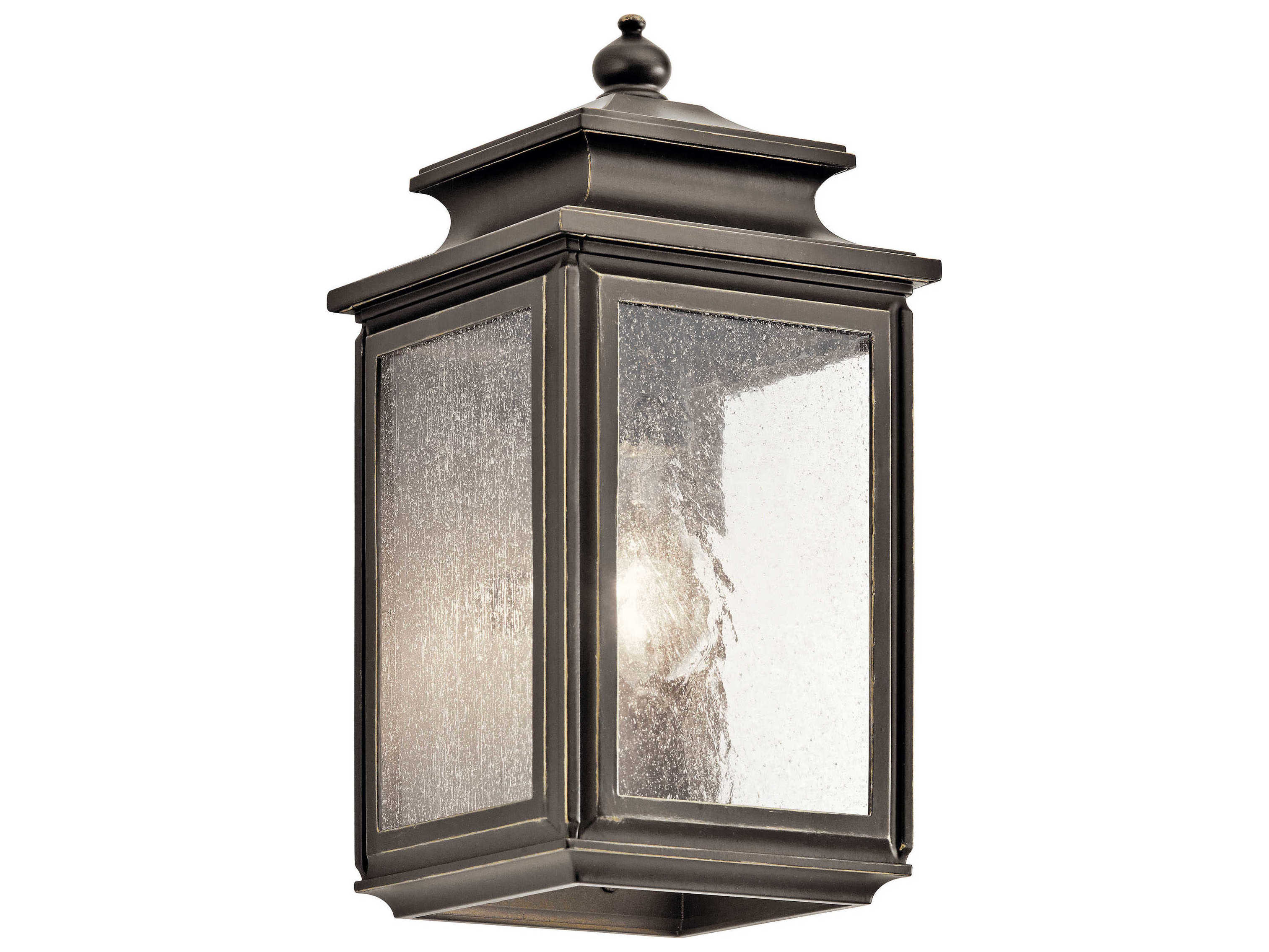 Kichler Wiscombe Park 1 - Light Glass Outdoor Wall Light