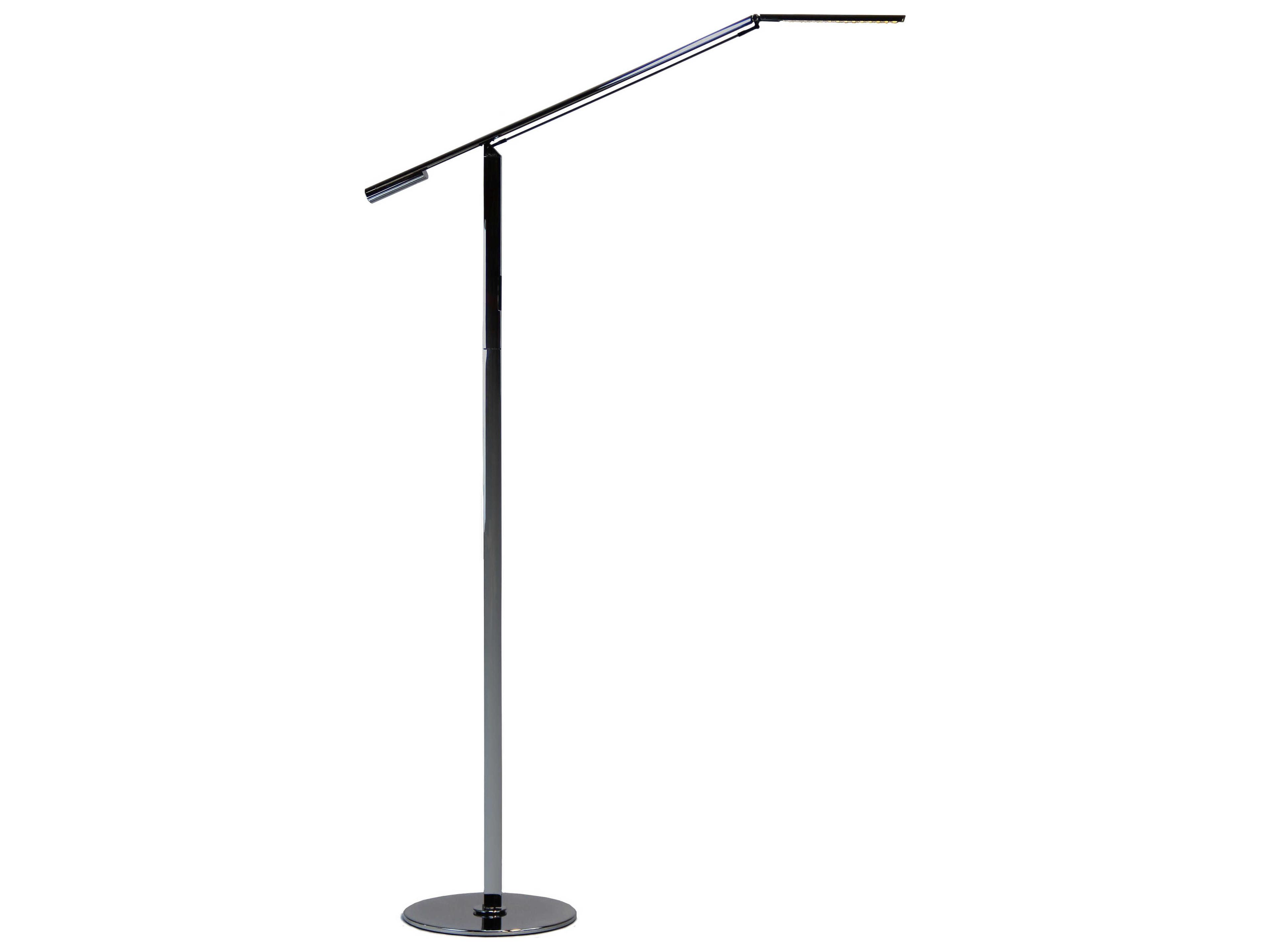 Koncept Equo LED Chrome Floor Lamp