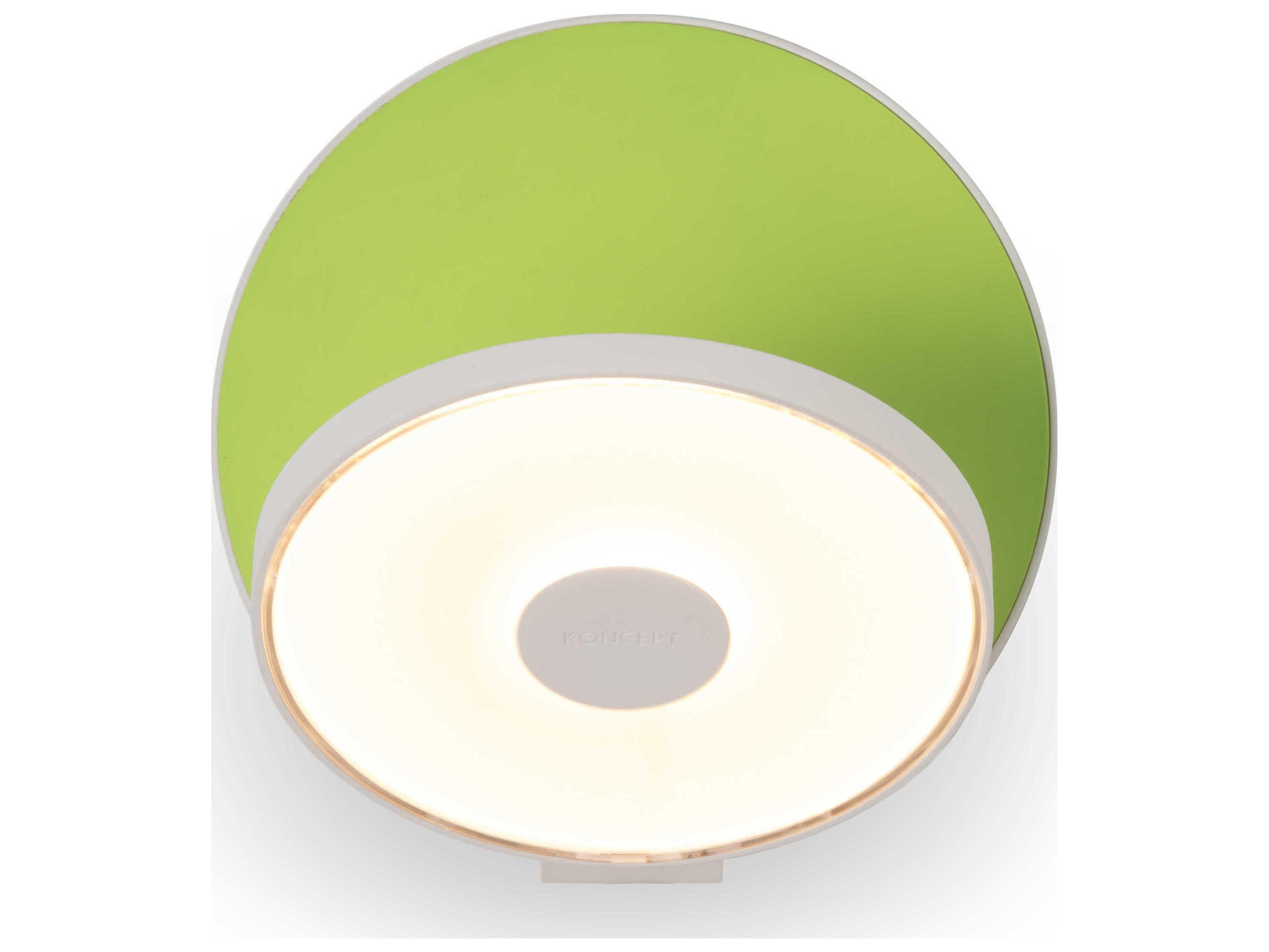 Koncept Gravy Matte Green LED Wall Sconce