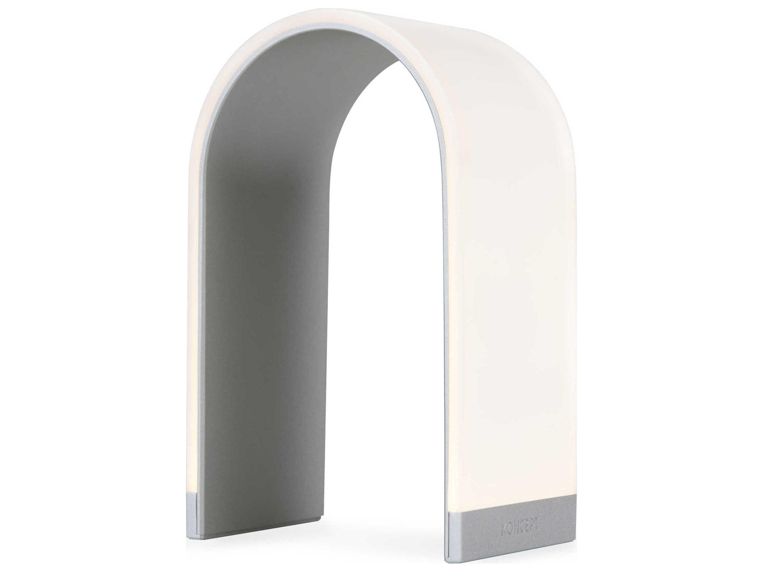 Koncept Mr N LED Silver Table Lamp
