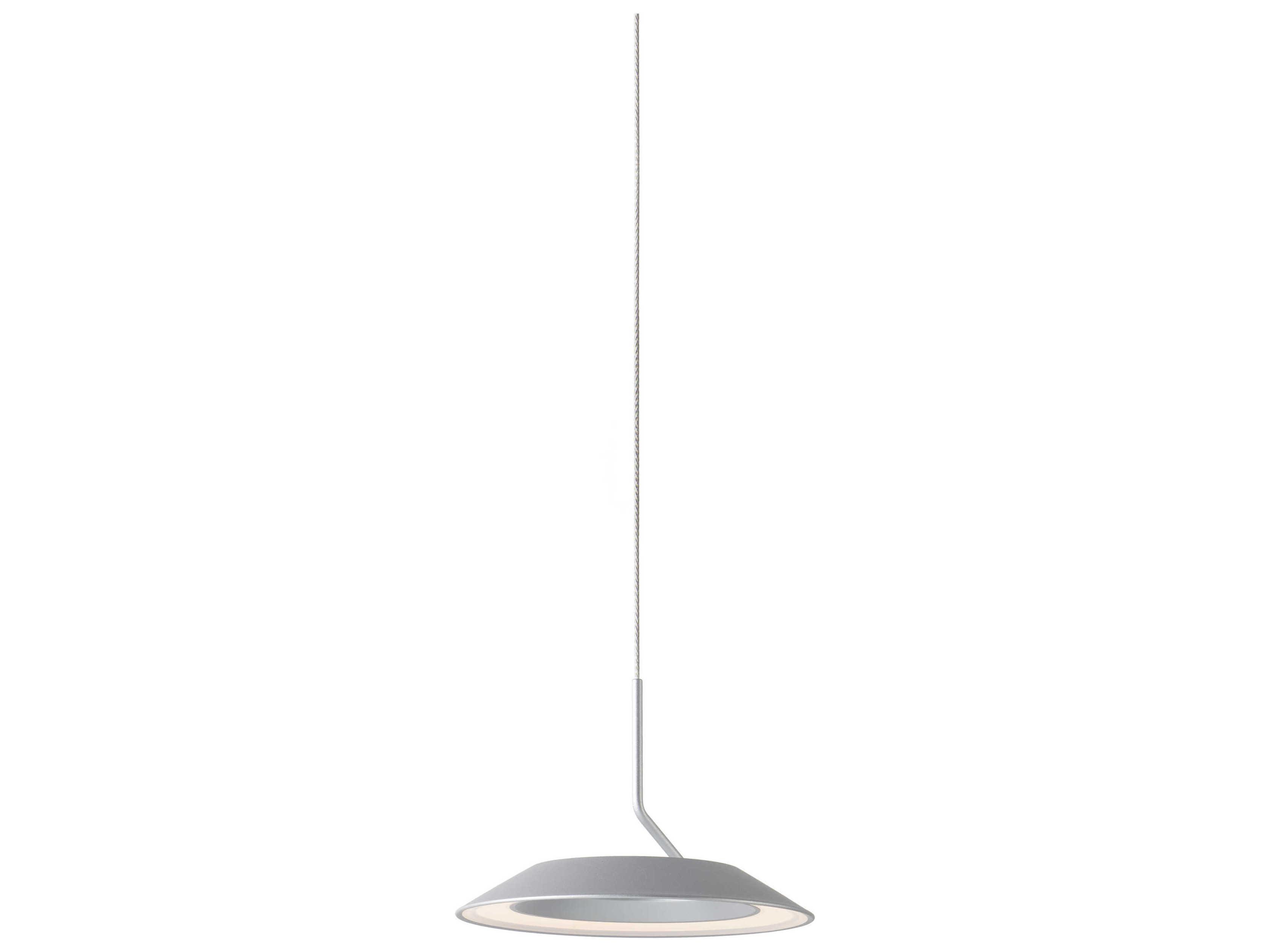 Koncept Royyo 1-Light Silver LED Round Mini Pendant
