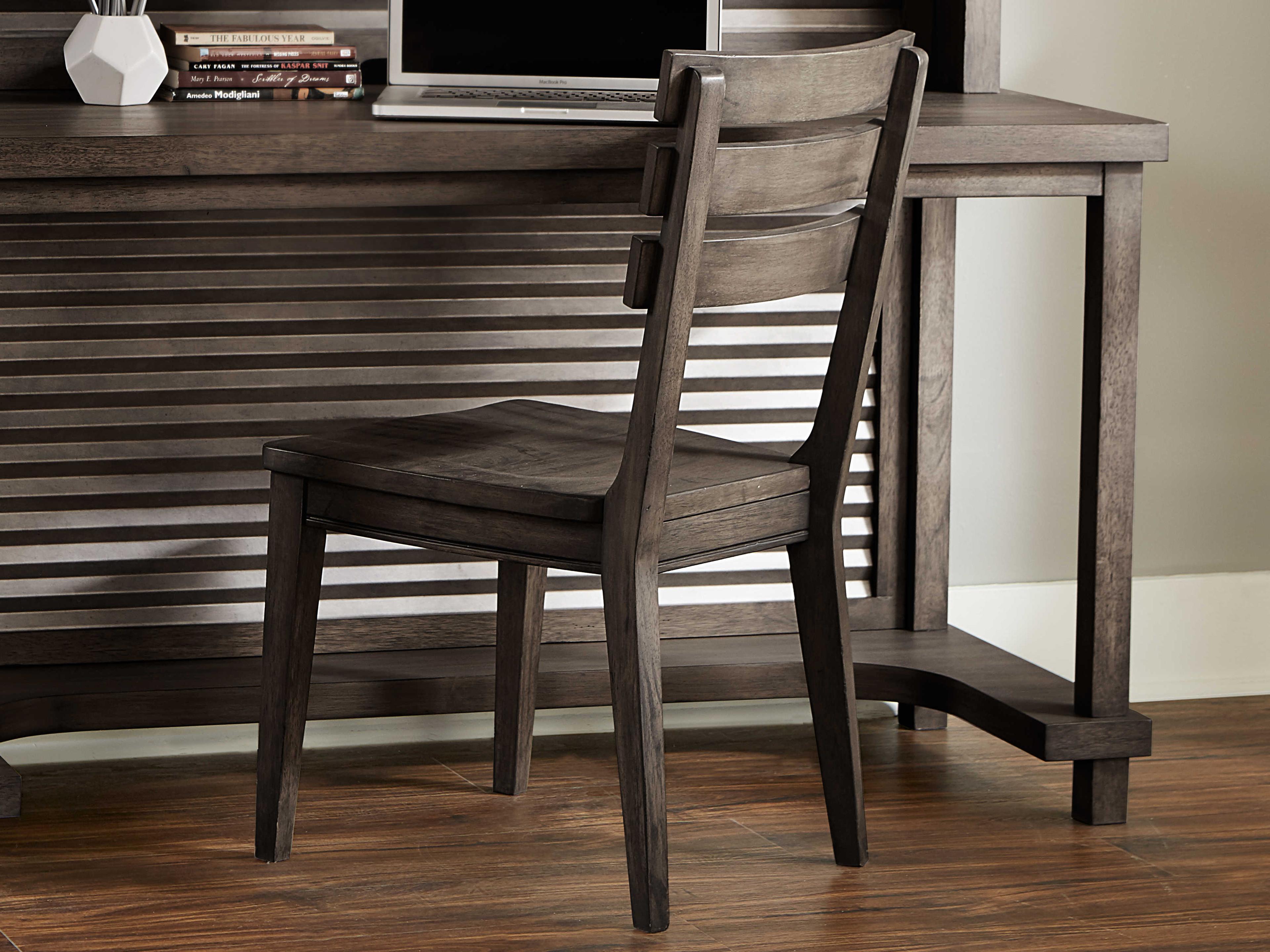 Legacy Classic Bunkhouse Acacia Wood Brown Side Dining Chair