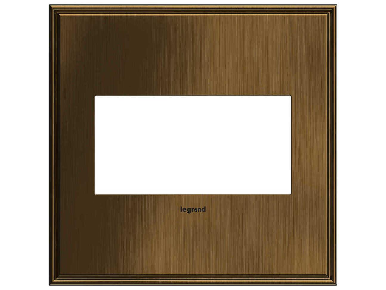 Legrand Cast Metals Coffee Two-Gang Wall Plate