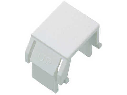 Legrand Connectivity White Blank Keystone Insert (Four-Pack)
