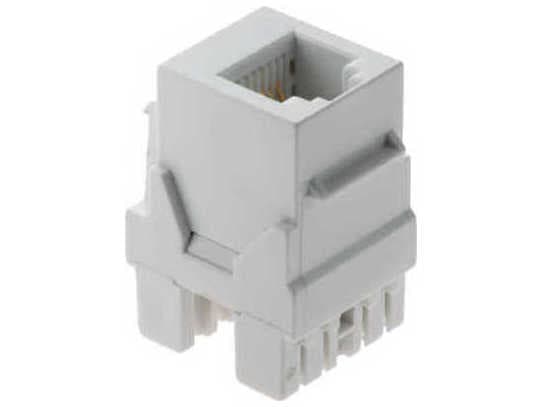 Legrand Connectivity White RJ25 Phone Jack