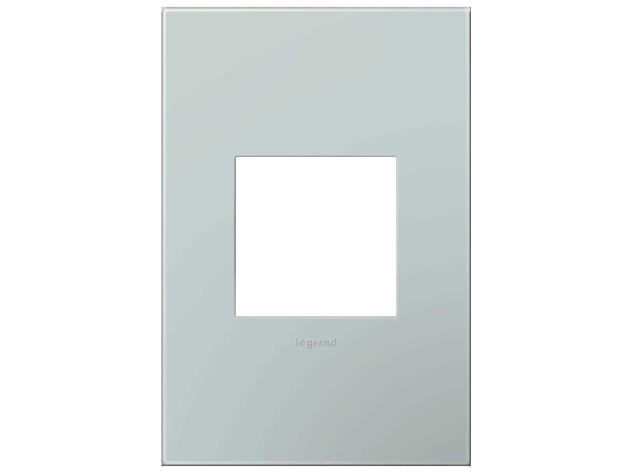 Legrand Plastics Pale Blue One-Gang Wall Plate