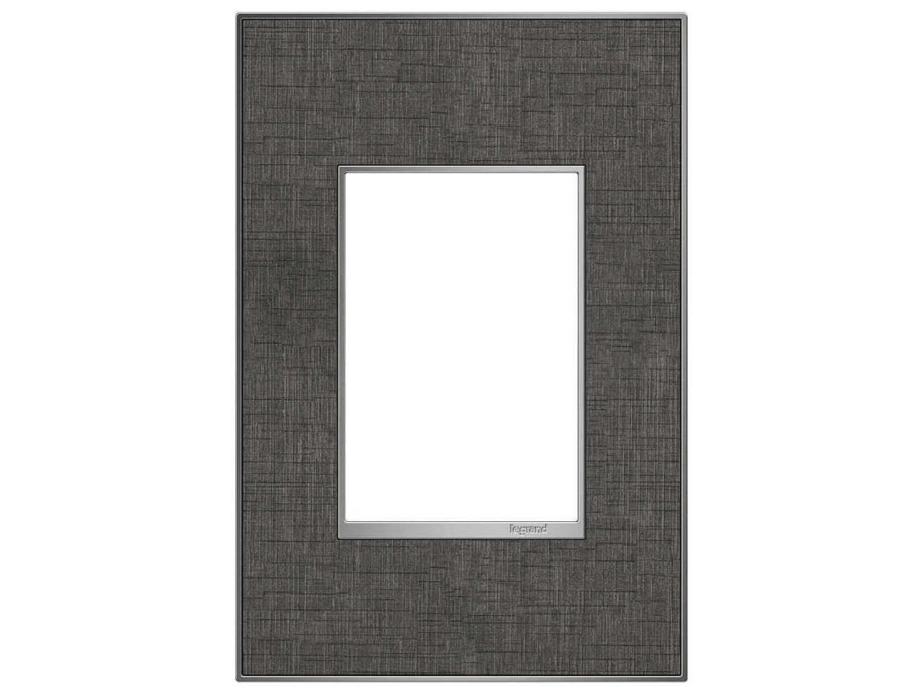 Legrand Real Materials Slate Linen One-Gang and Wall Plate