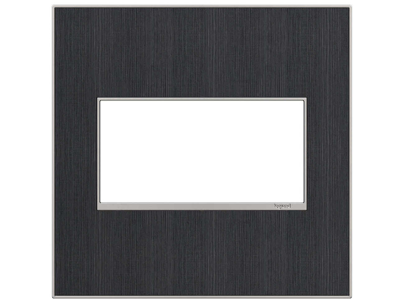 Legrand Real Materials Rustic Grey Two-Gang Wall Plate