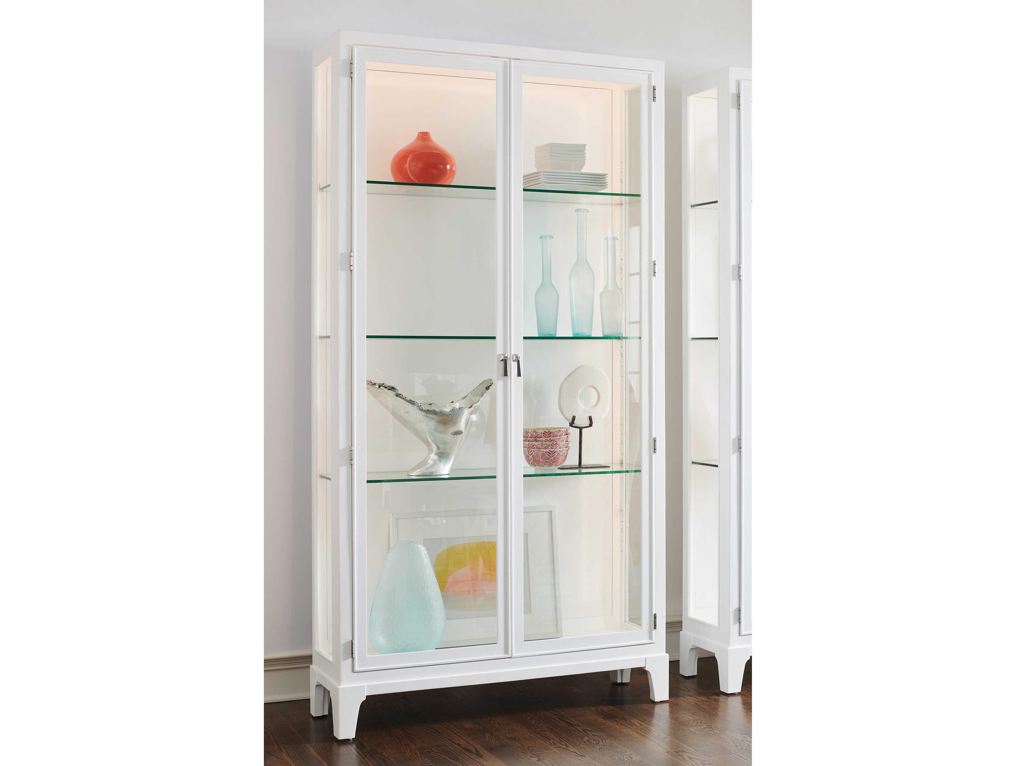 Lexington Avondale Maple Wood Display Cabinet