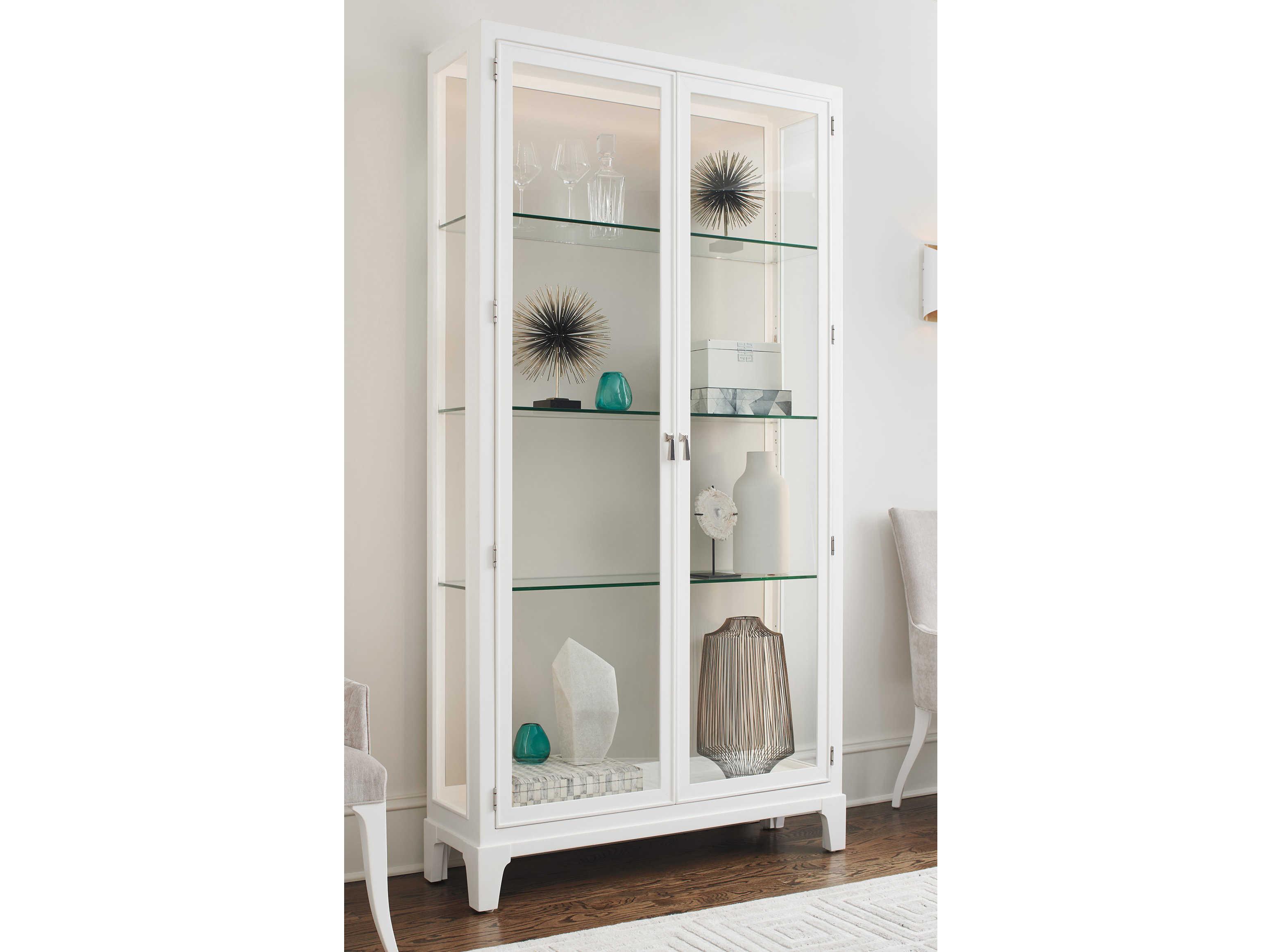 Lexington Avondale Maple Wood Display Cabinet