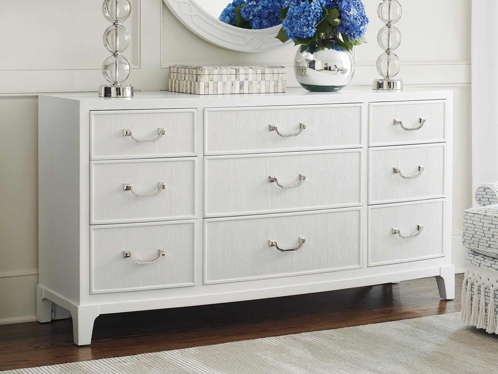 Lexington Avondale White Maple Wood Dresser
