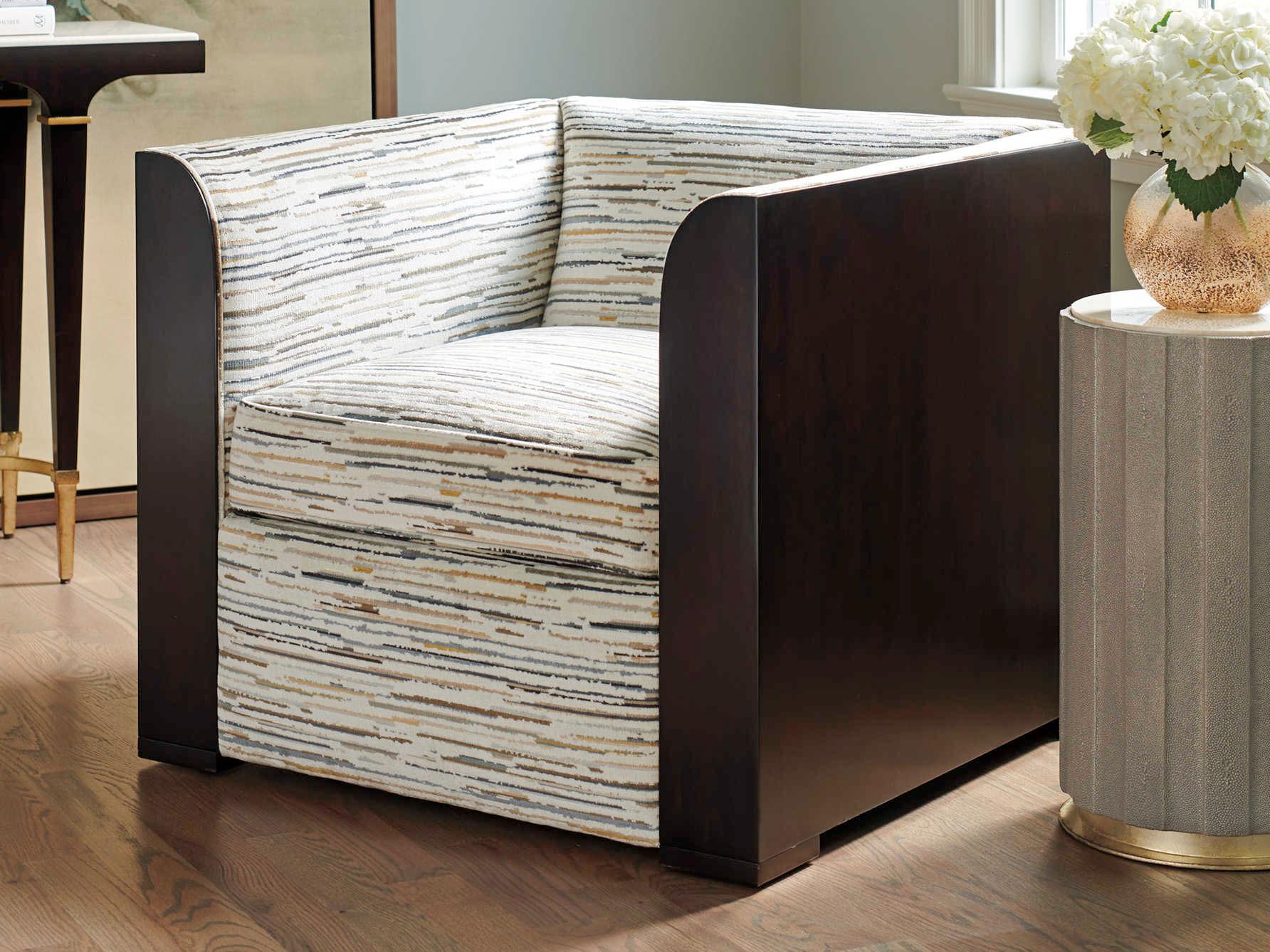 Lexington Carlyle Beige Fabric Accent Chair
