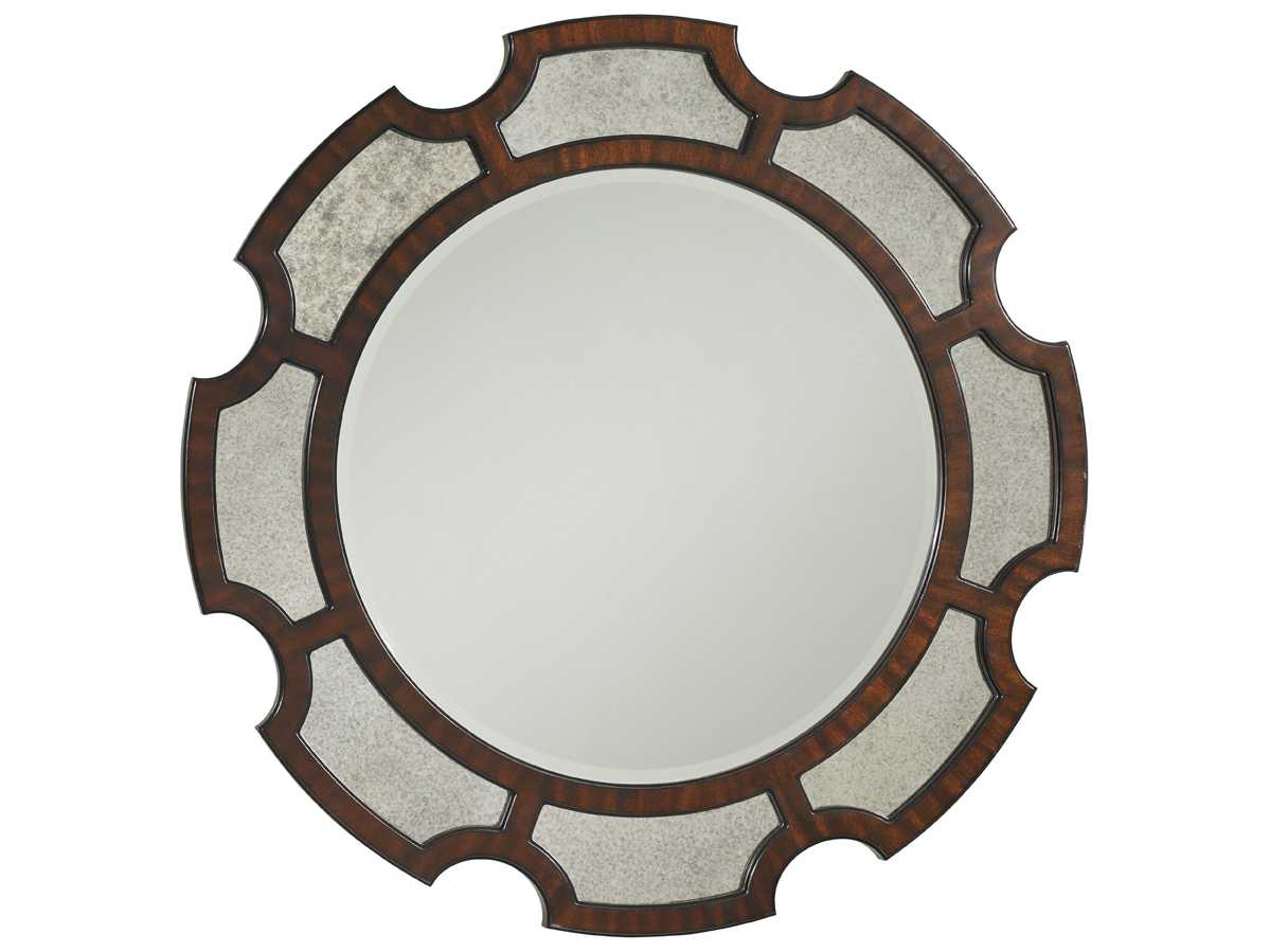Lexington Kensington Place Oxford Brown Wall Mirror