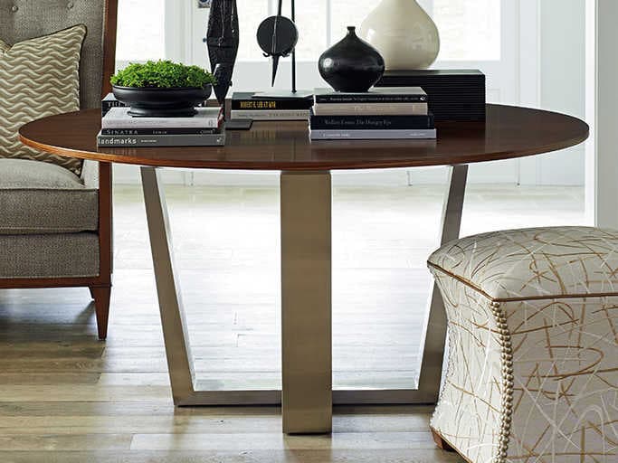 Lexington Kitano Mandara Round Wood Dining Table