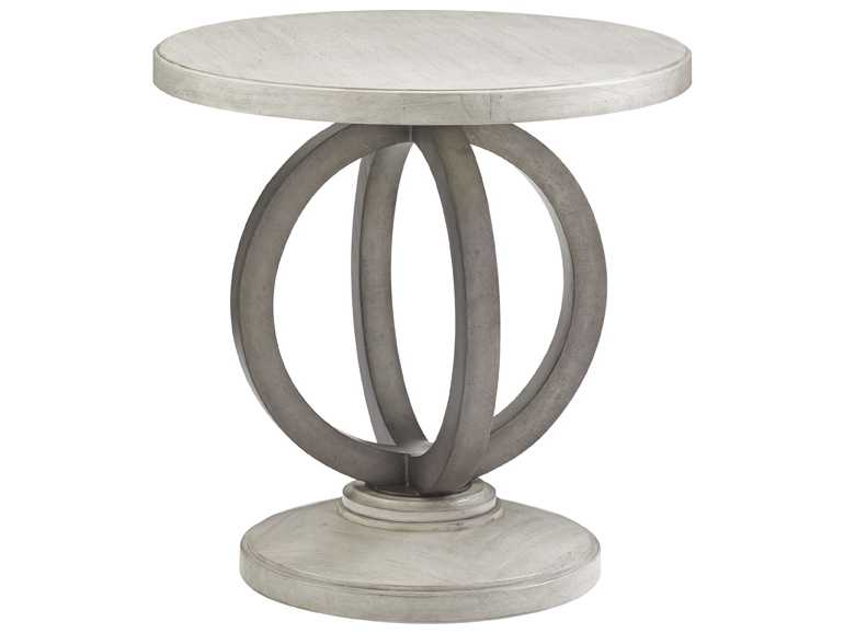 Lexington Oyster Bay Round Wood End Table