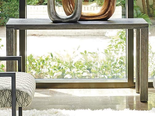 Lexington Santana Rectangular Wood Cerused Console Table