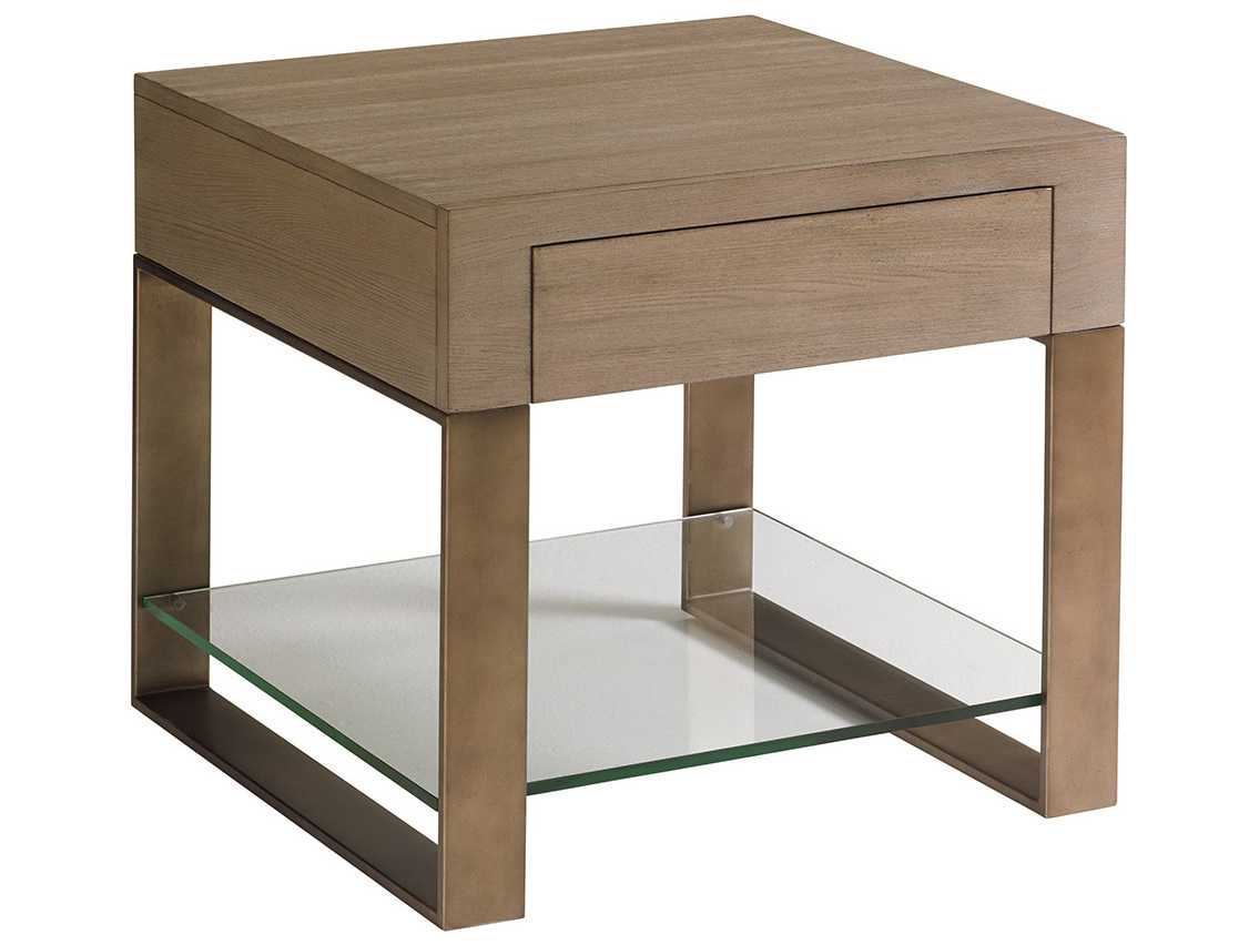 Lexington Shadow Play Square Wood End Table